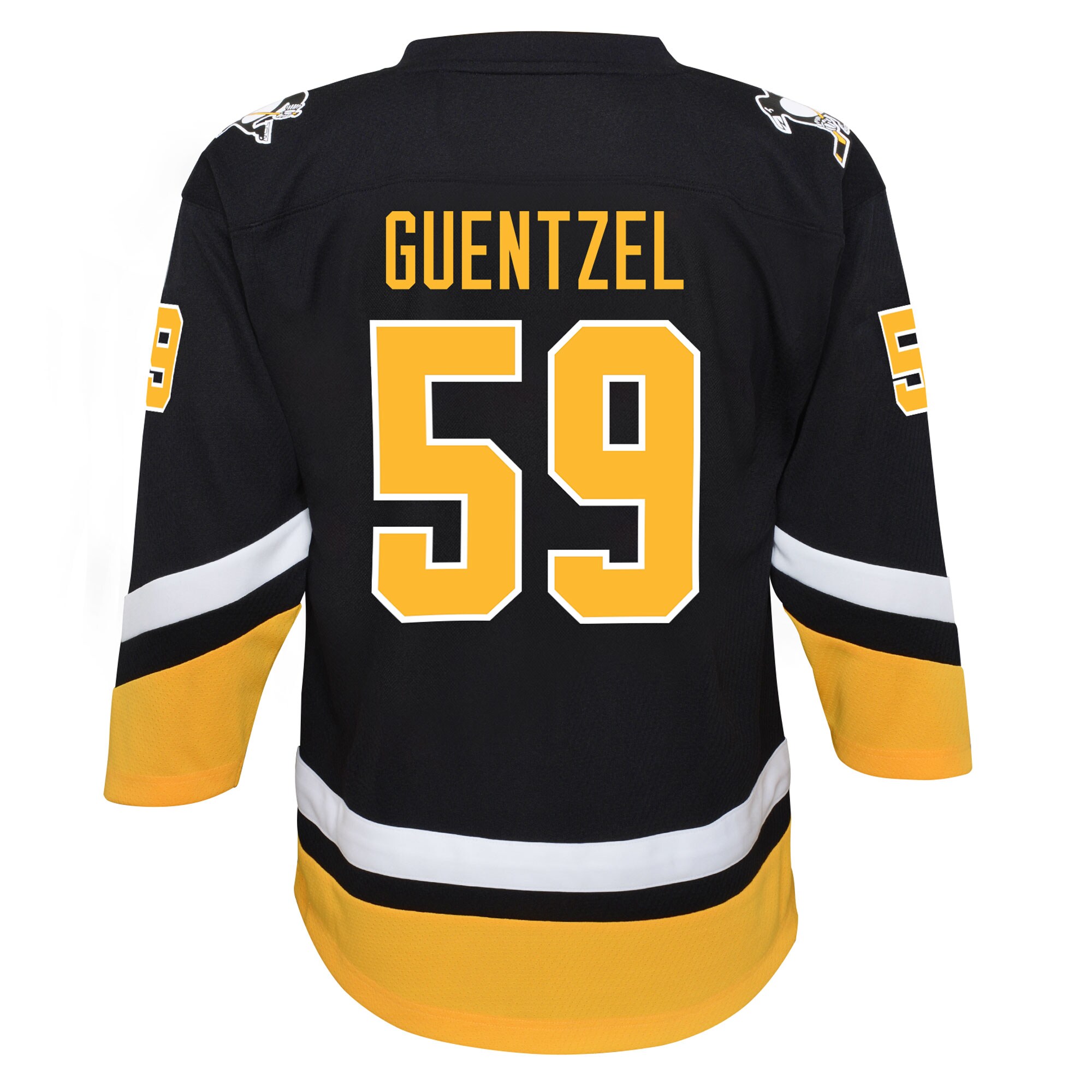 Jake Guentzel Pittsburgh Penguins Youth 2021\/22 Alternate Replica Player Jersey - Black