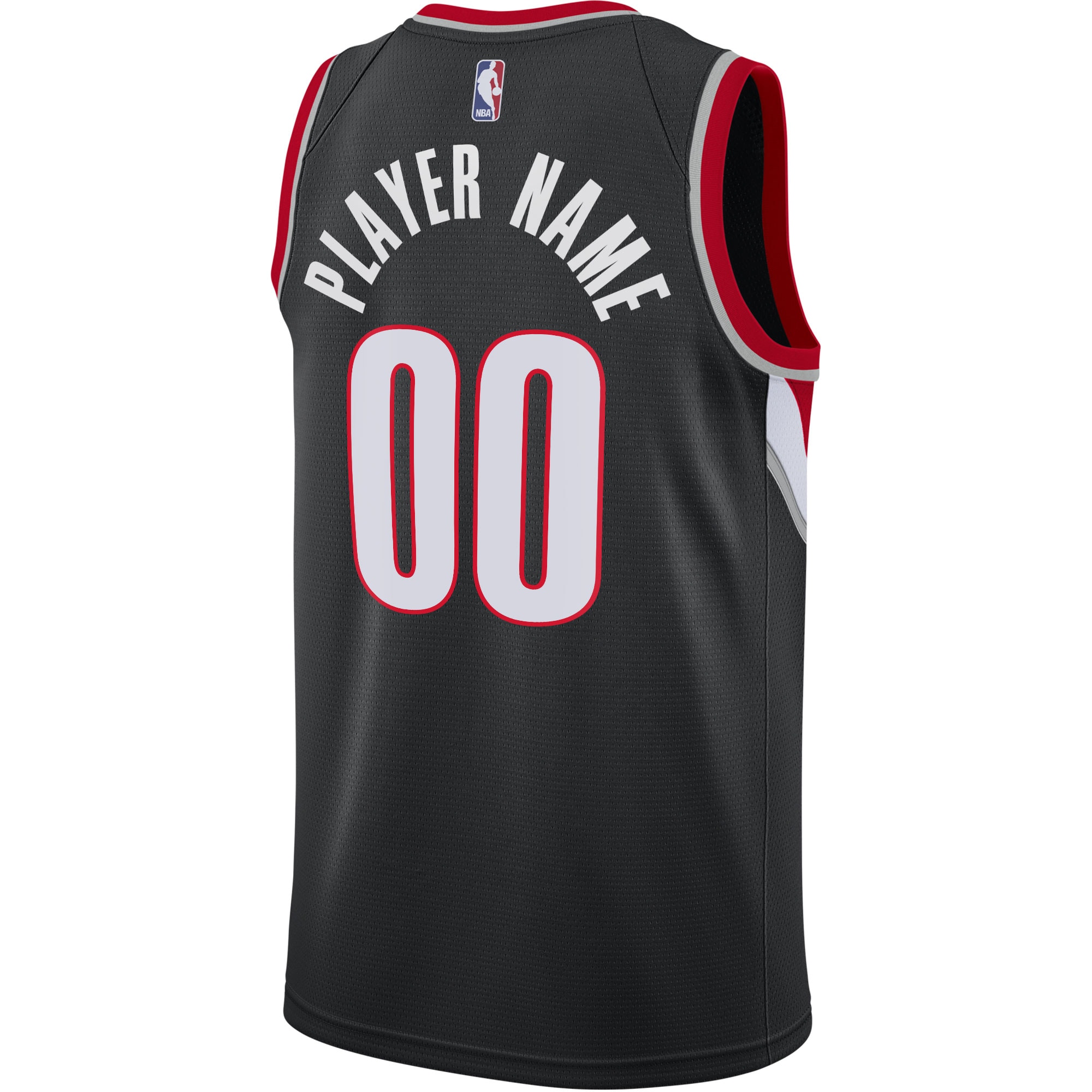 Portland Trail Blazers  2020\/21 Swingman Custom Jersey - Icon Edition - Black