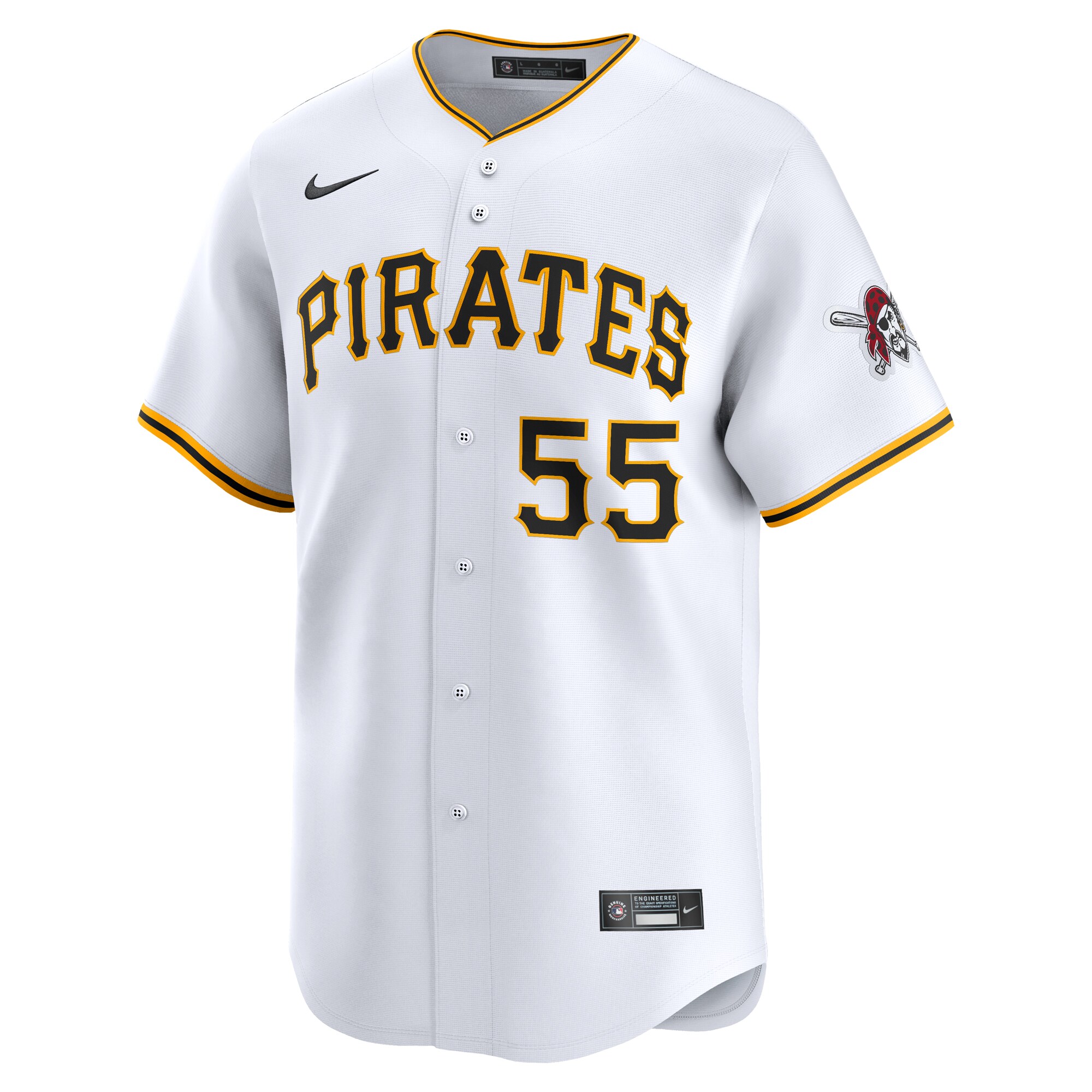 Jason Delay Pittsburgh Pirates  Home Limited Player Jersey\u00c2\u00a0\u00e2\u20ac\u201c White