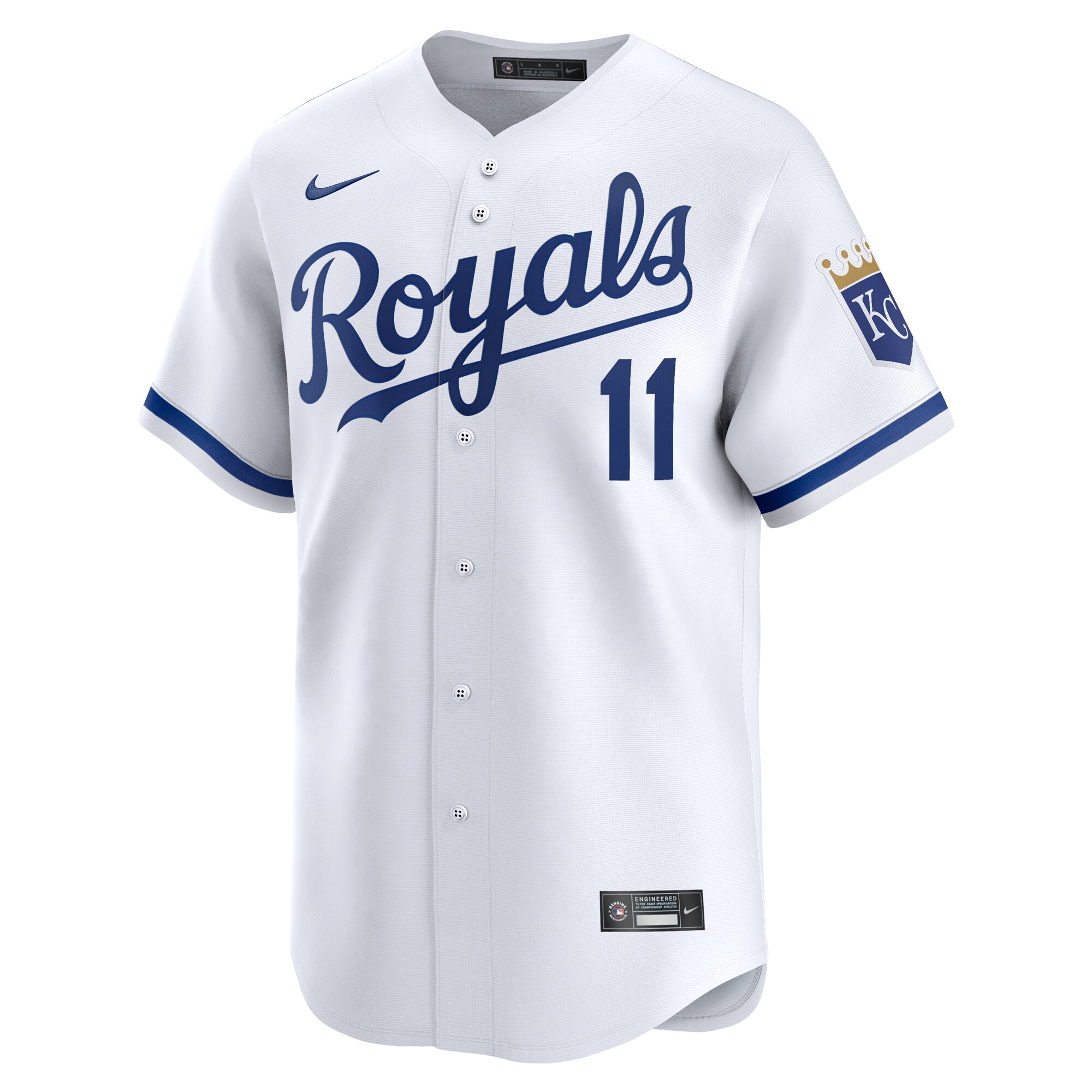 Maikel Garcia Kansas City Royals  Home Limited Player Jersey - White