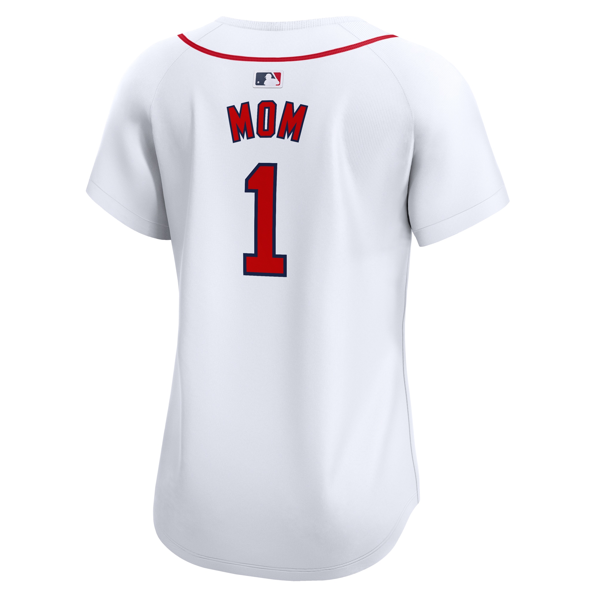 Boston Red Sox  Women's #1 Mom Home Limited Jersey - White
