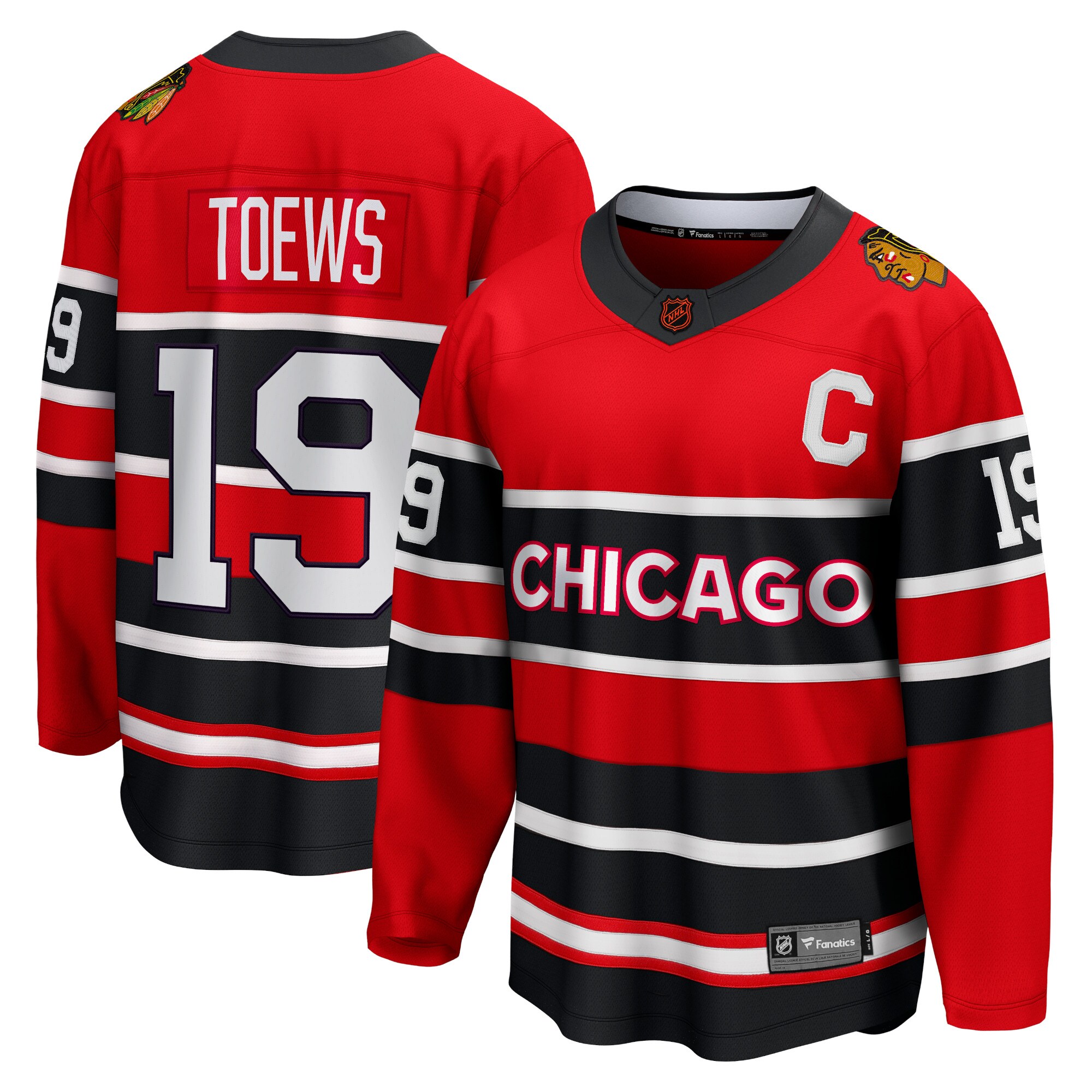 Jonathan Toews Chicago Blackhawks Fanatics Special Edition 2.0 Breakaway Player Jersey - Red