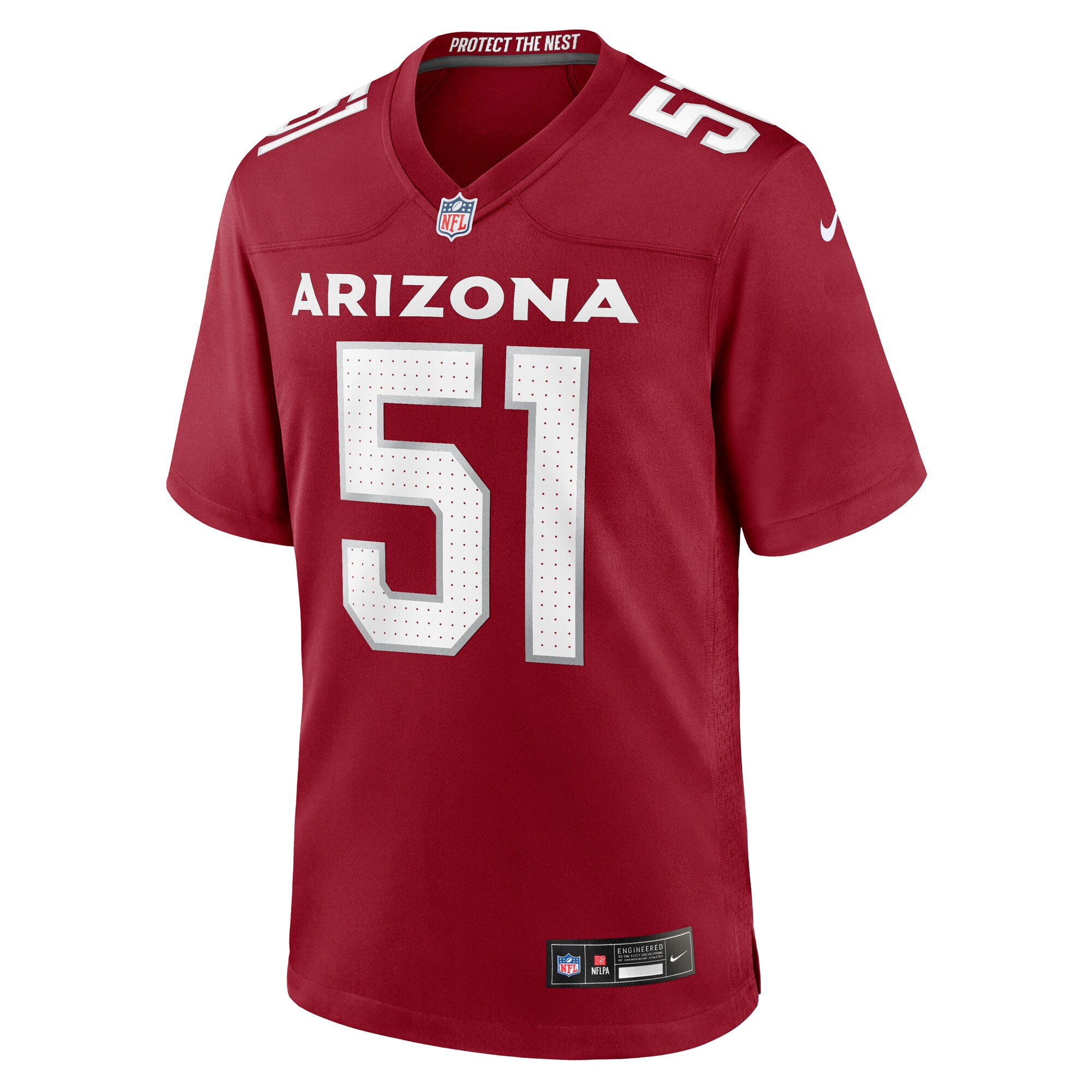 Krys Barnes Arizona Cardinals  Team Game Jersey -  Cardinal