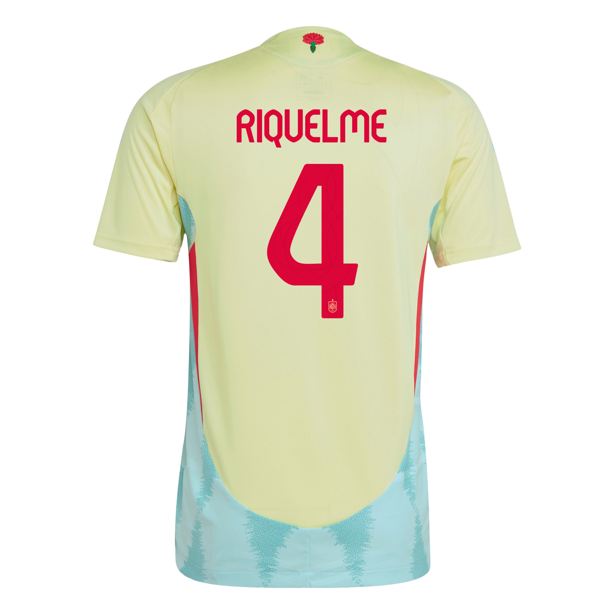 Rodrigo Riquelme 4 Spain National Team 2024 Away Men Jersey - Yellow