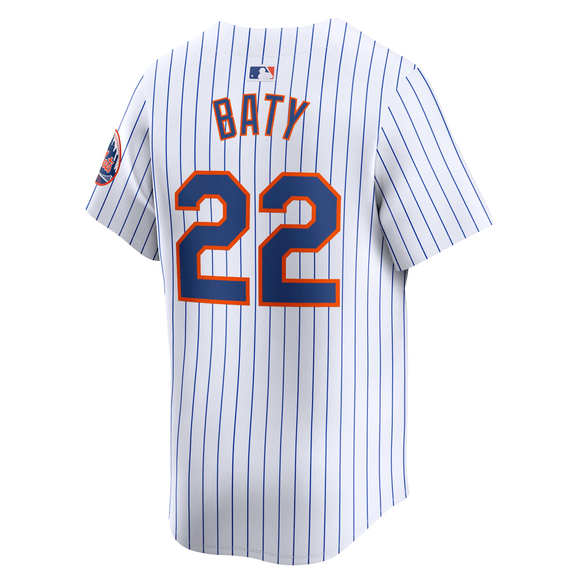 Brett Baty New York Mets  Home Limited Player Jersey - White