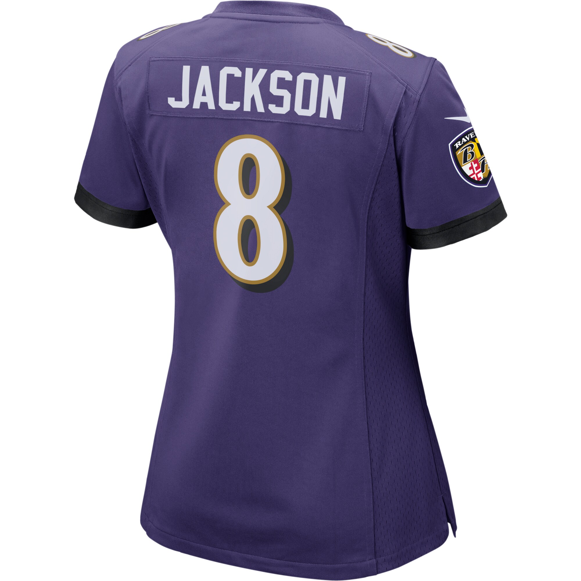 Lamar Jackson Baltimore Ravens  Women's Game Jersey - Purple