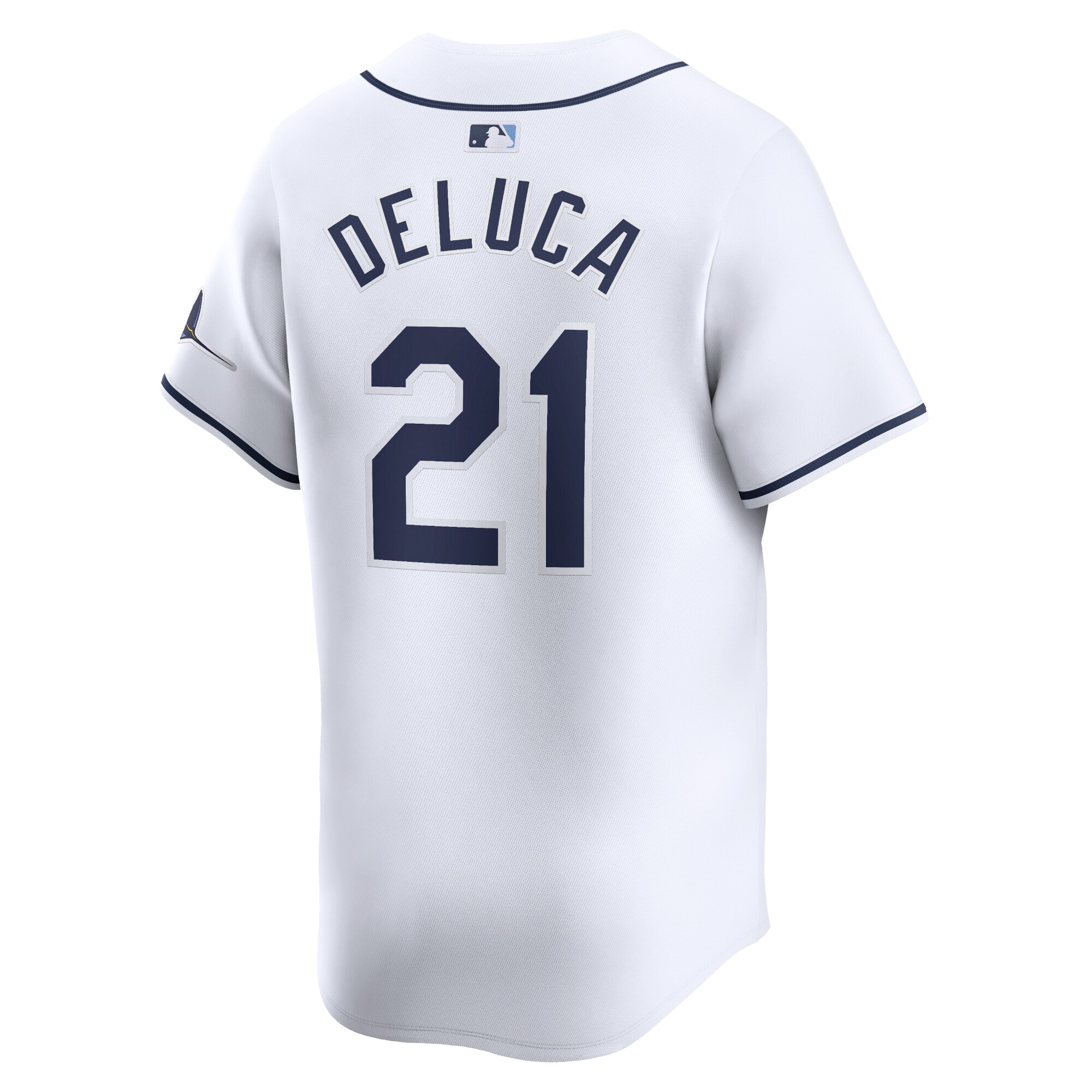 Jonny DeLuca Tampa Bay Rays  Home Limited Player Jersey - White