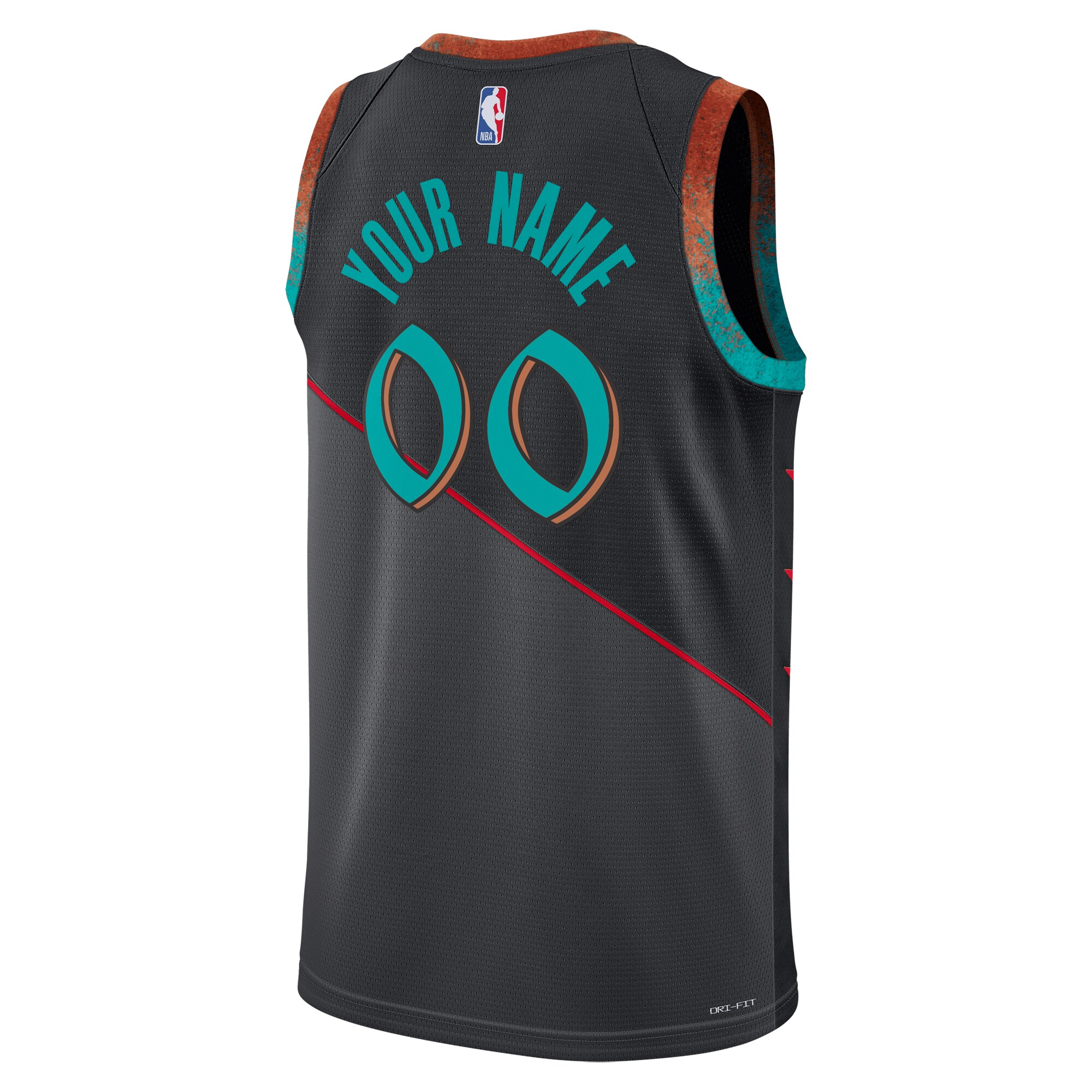 Washington Wizards  Unisex 2023\/24 Custom Swingman Jersey - Black - City Edition