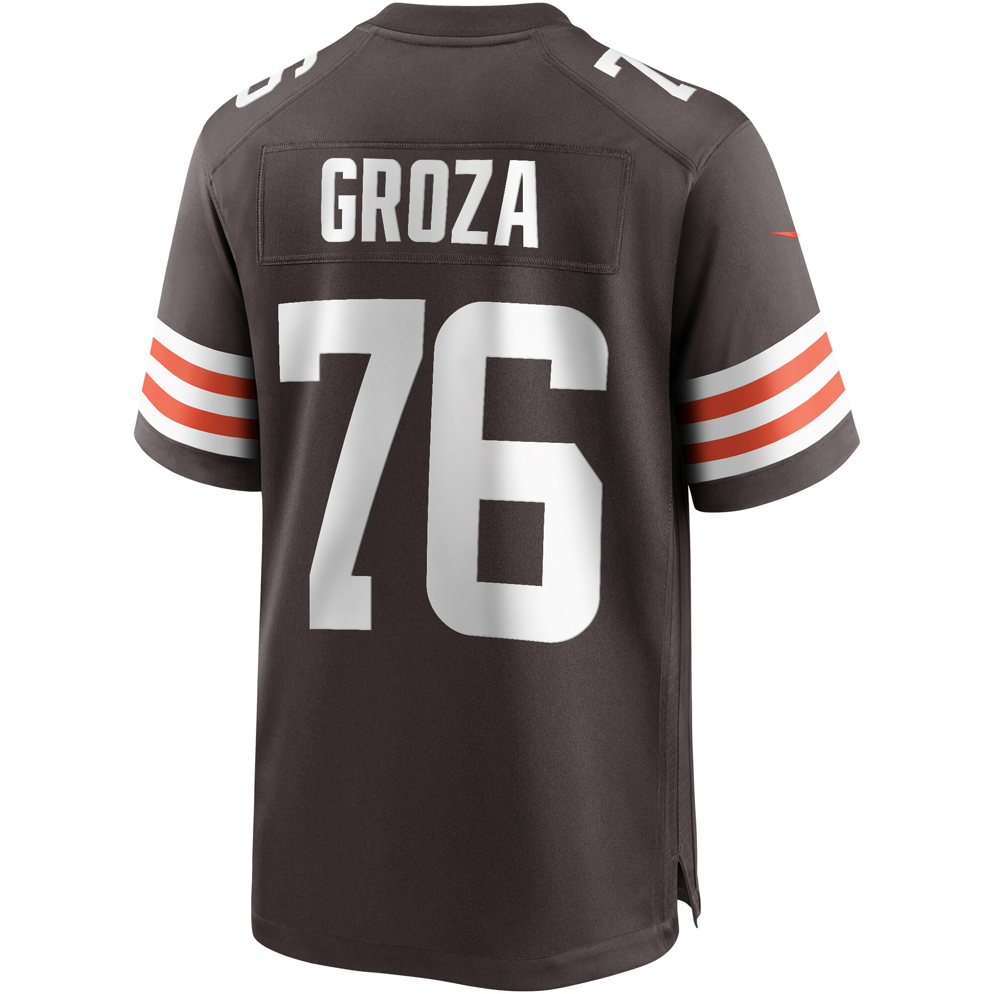 Lou Groza Cleveland Browns  Game Retired Player Jersey - Brown