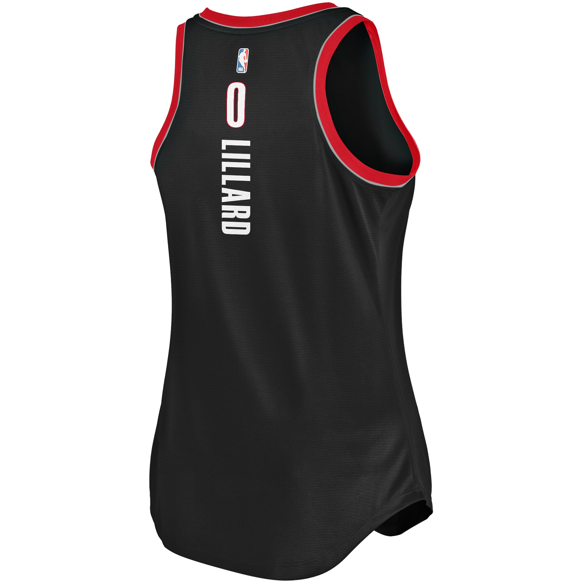 Damian Lillard Portland Trail Blazers Fanatics Women's Fast Break Tank Jersey - Icon Edition - Black