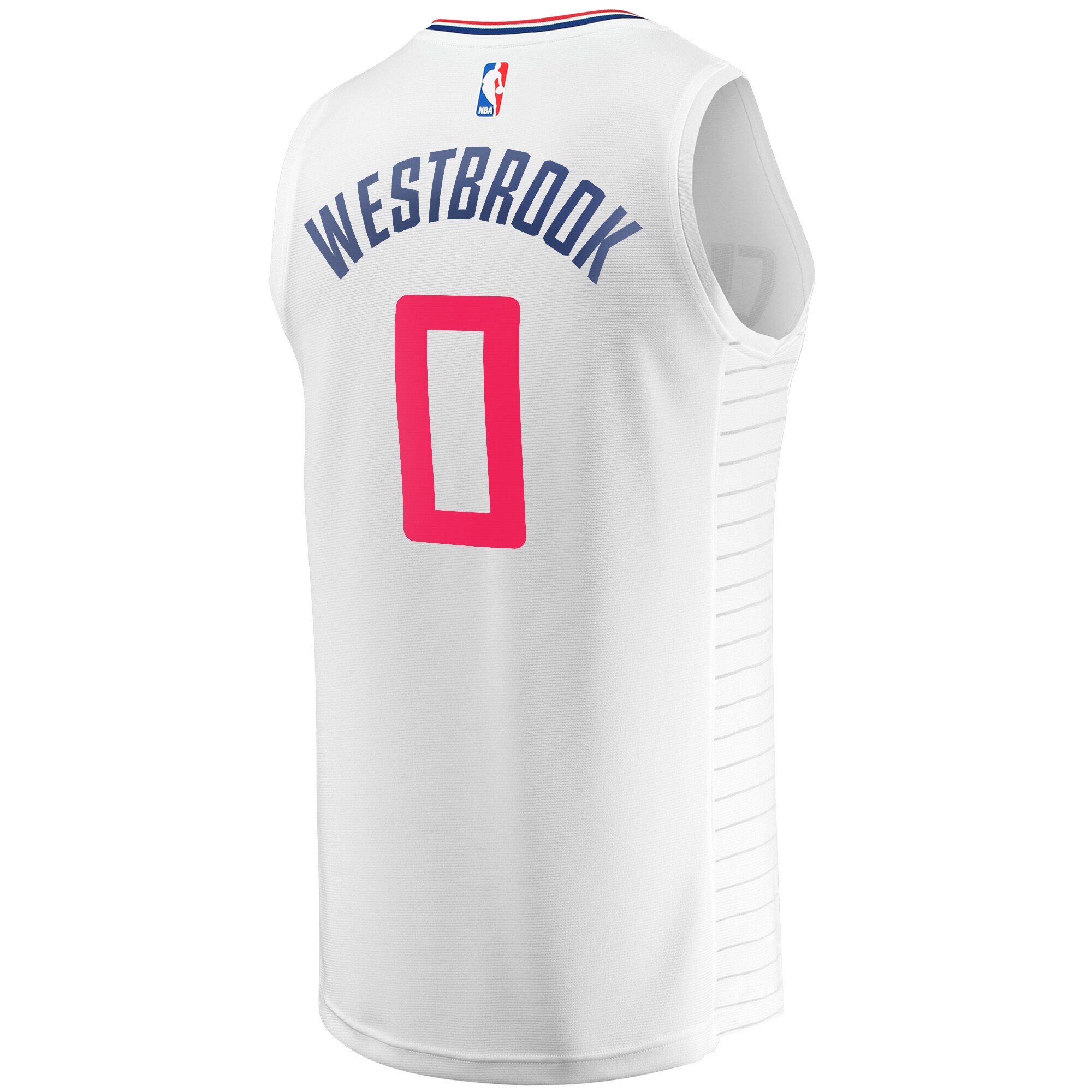 Russell Westbrook LA Clippers Fanatics Fast Break Player Jersey - Association Edition - White