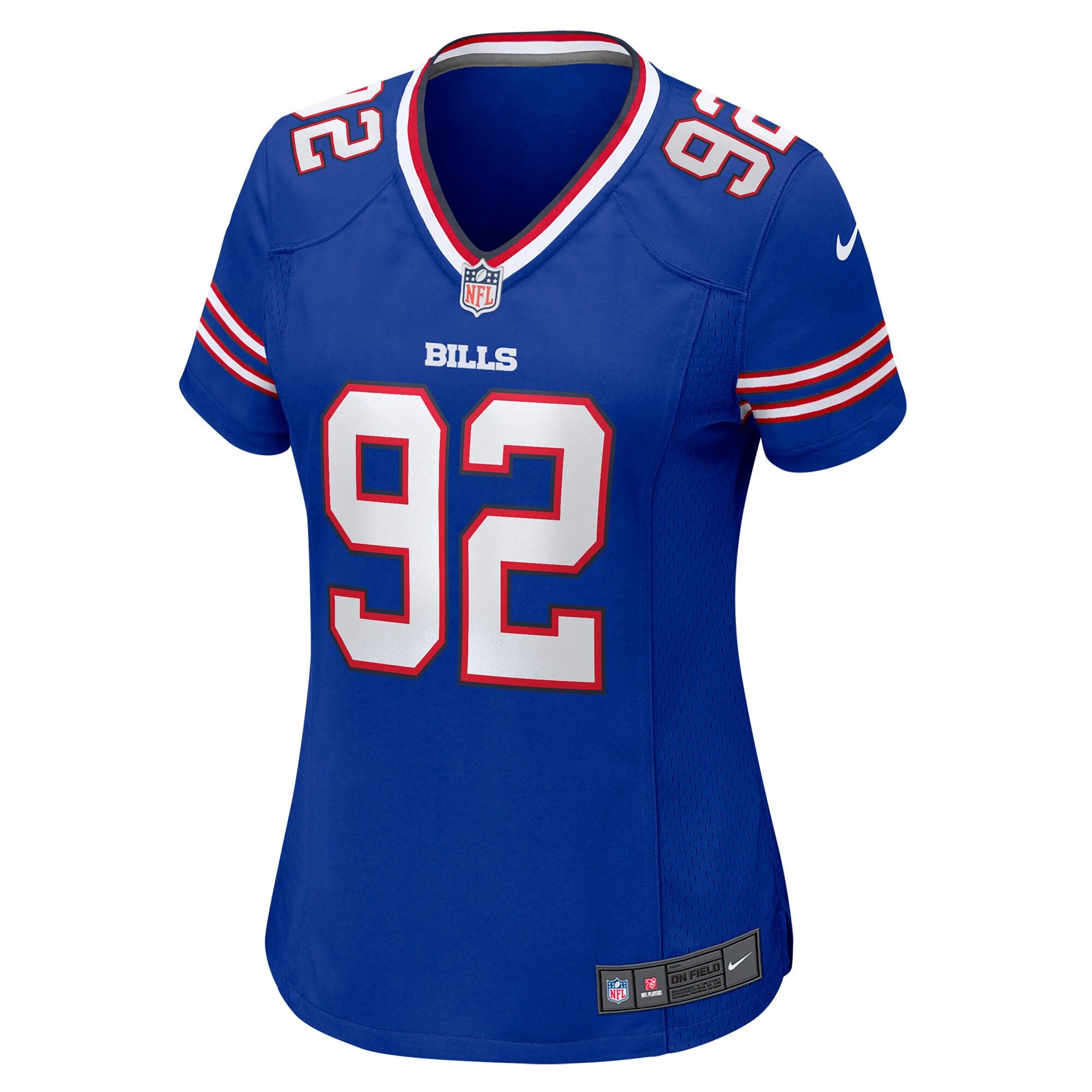 DaQuan Jones Buffalo Bills  Women's Game Player Jersey - Royal