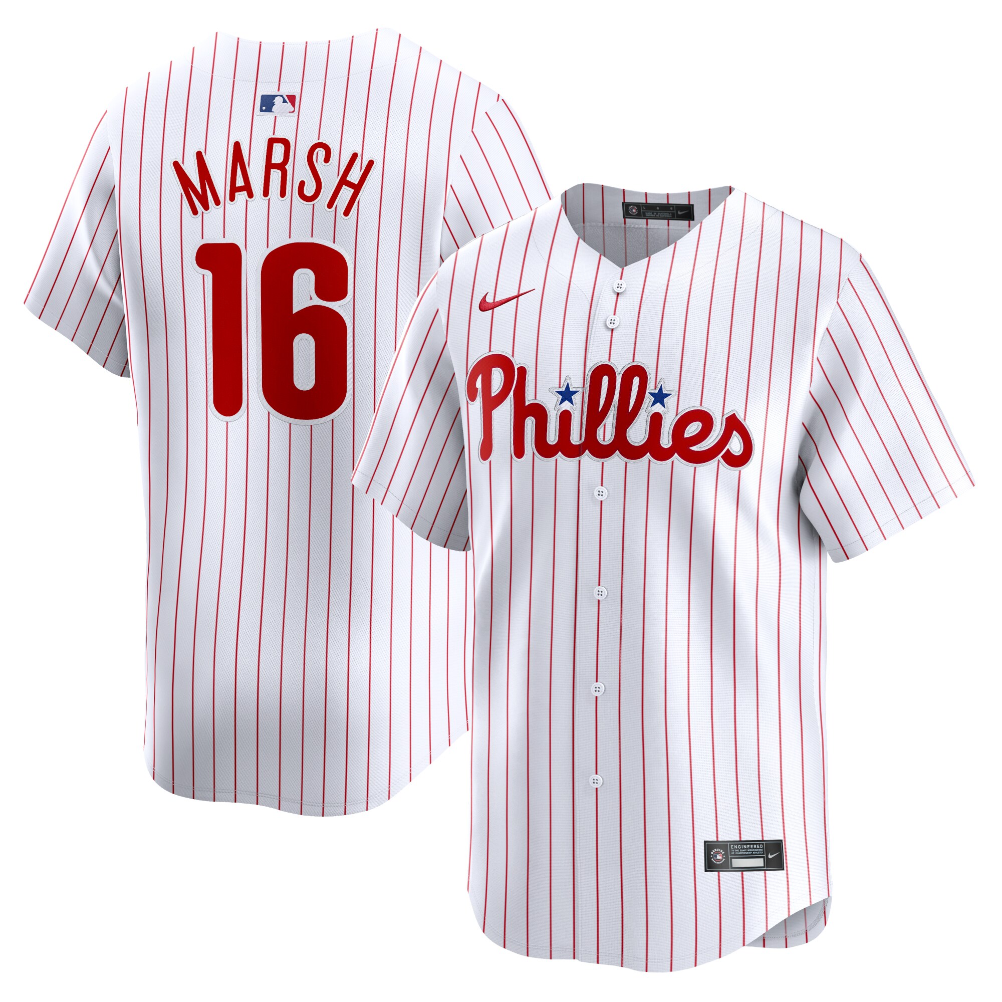 Brandon Marsh Philadelphia Phillies  Home Limited Player Jersey - White