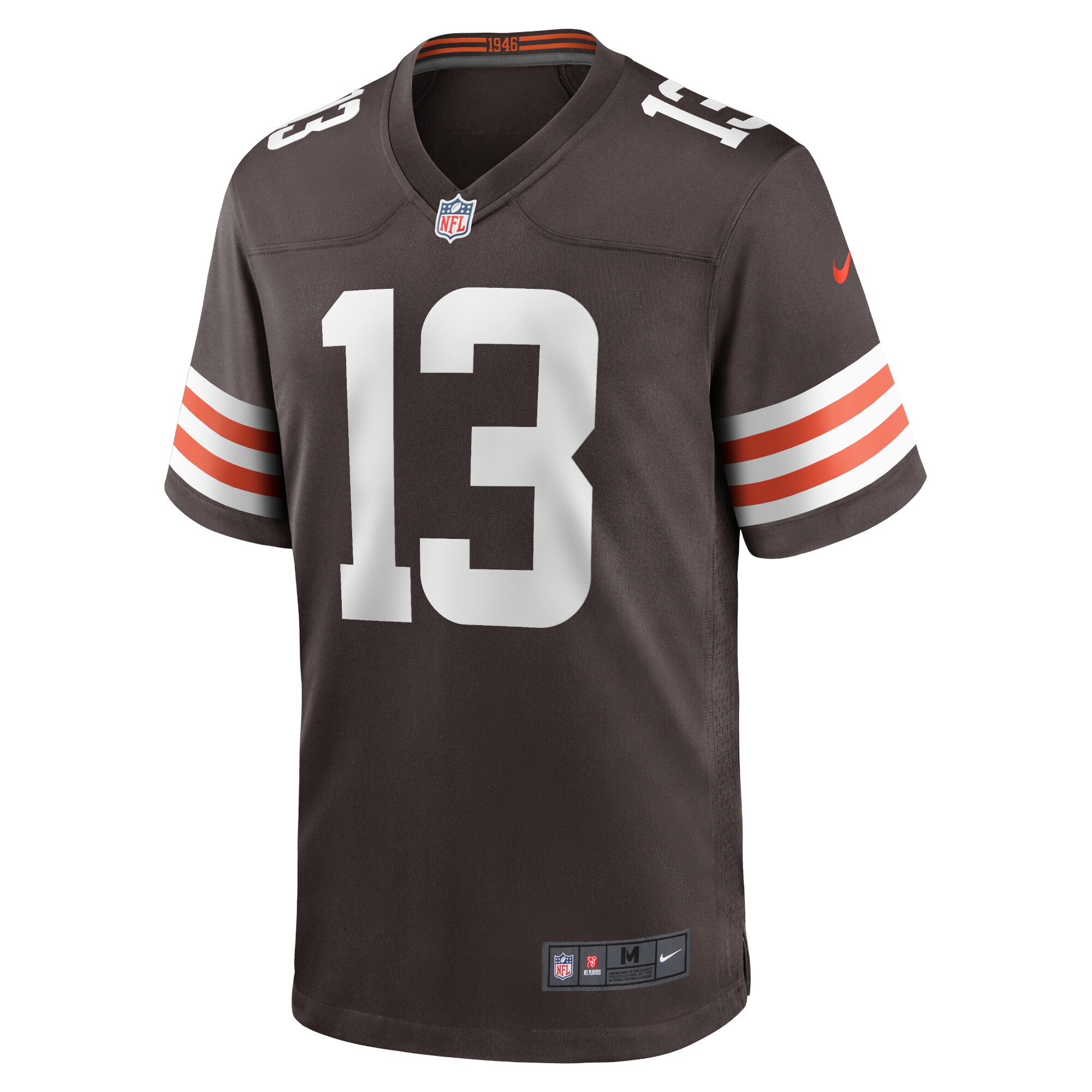 Corey Bojorquez Cleveland Browns  Game Jersey - Brown