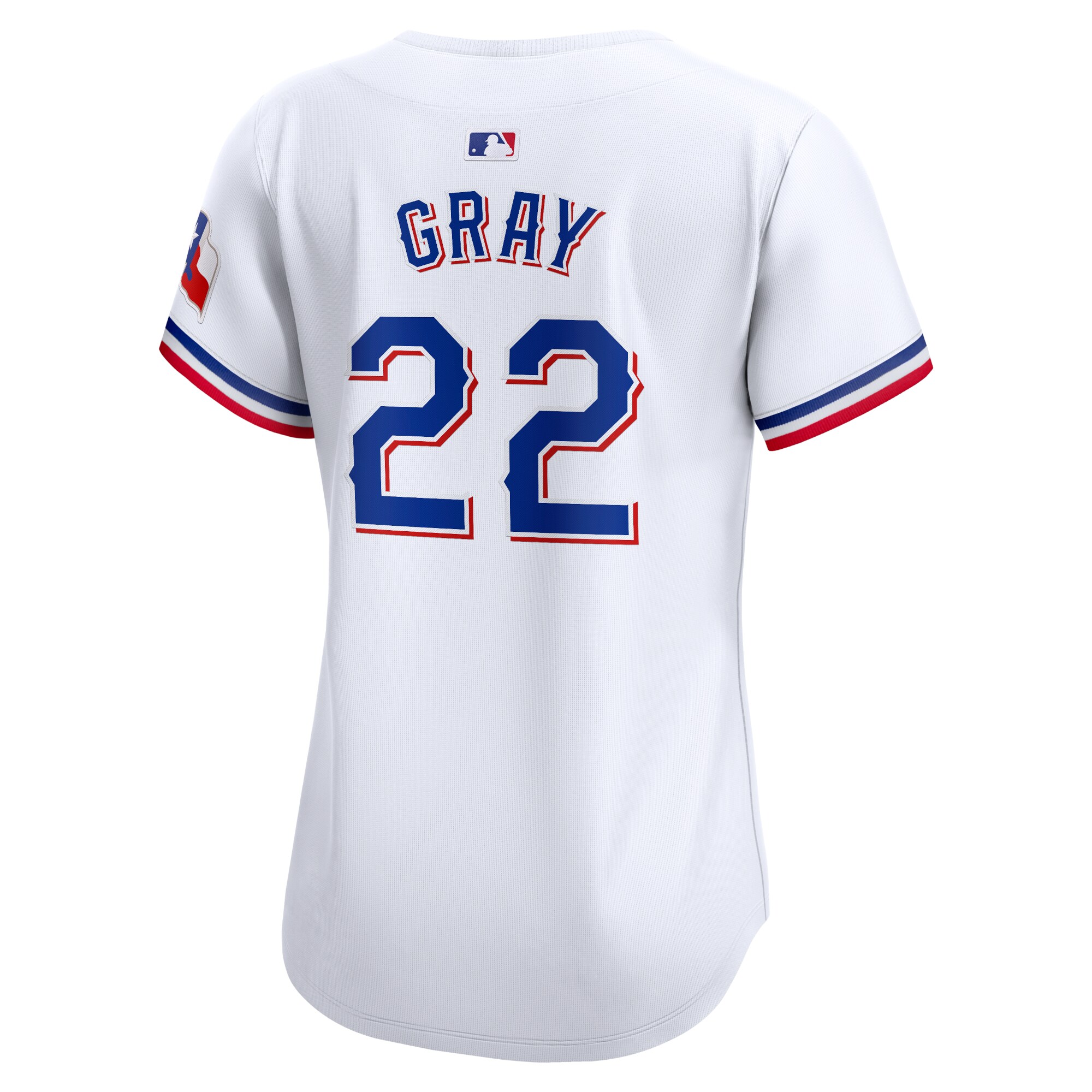Jon Gray Texas Rangers  Women's  Home Limited Player Jersey - White