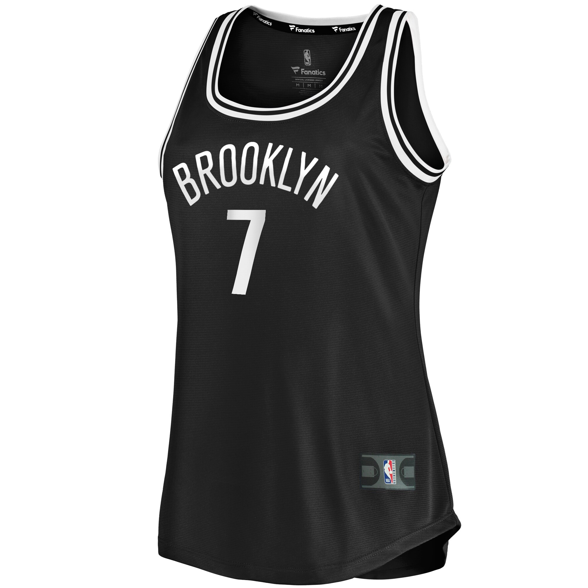 Kevin Durant Brooklyn Nets Fanatics Women's Fast Break Tank Jersey Black - Icon Edition