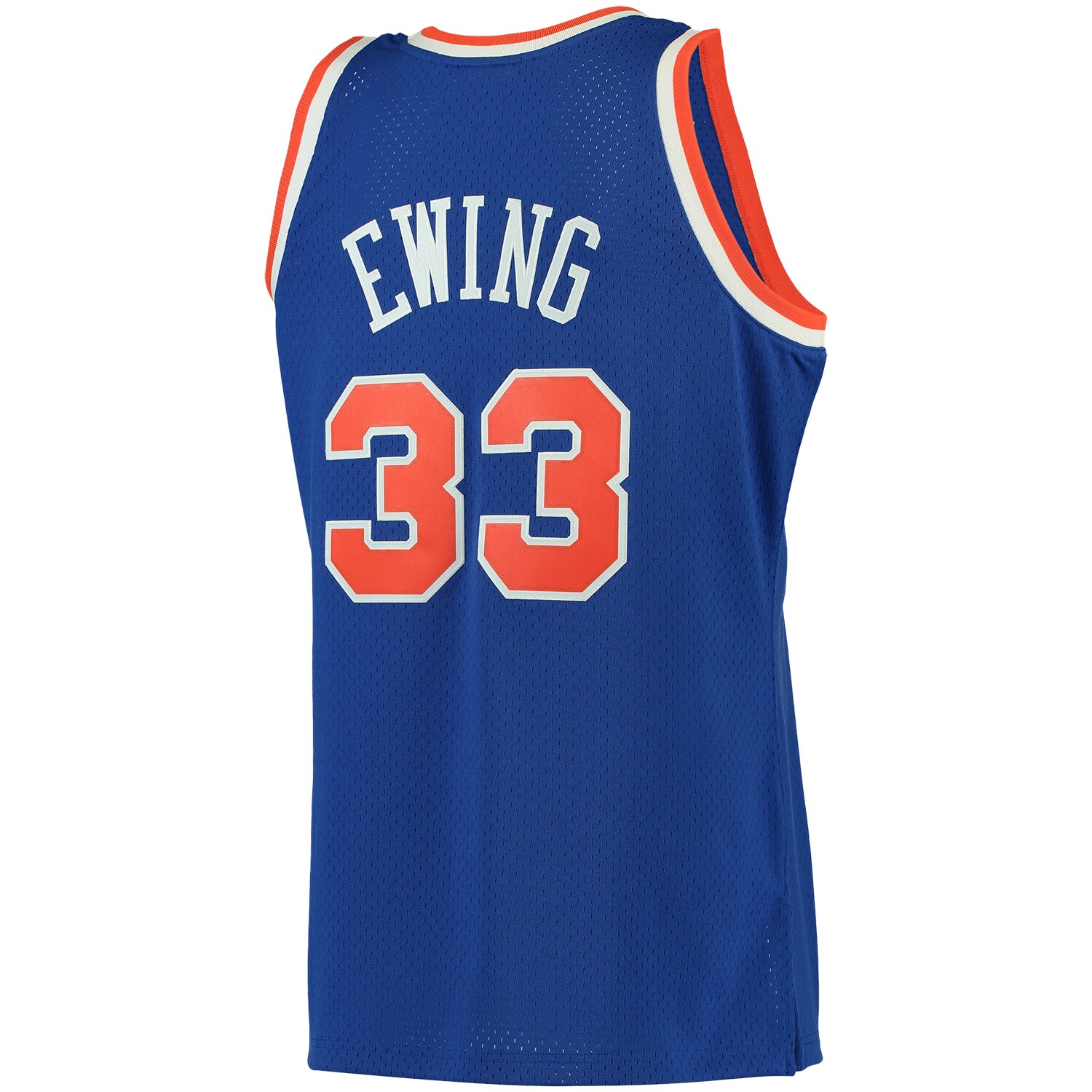 Patrick Ewing New York Knicks Mitchell & Ness 1991\/92 Big & Tall Hardwood Classics Swingman Jersey - Blue