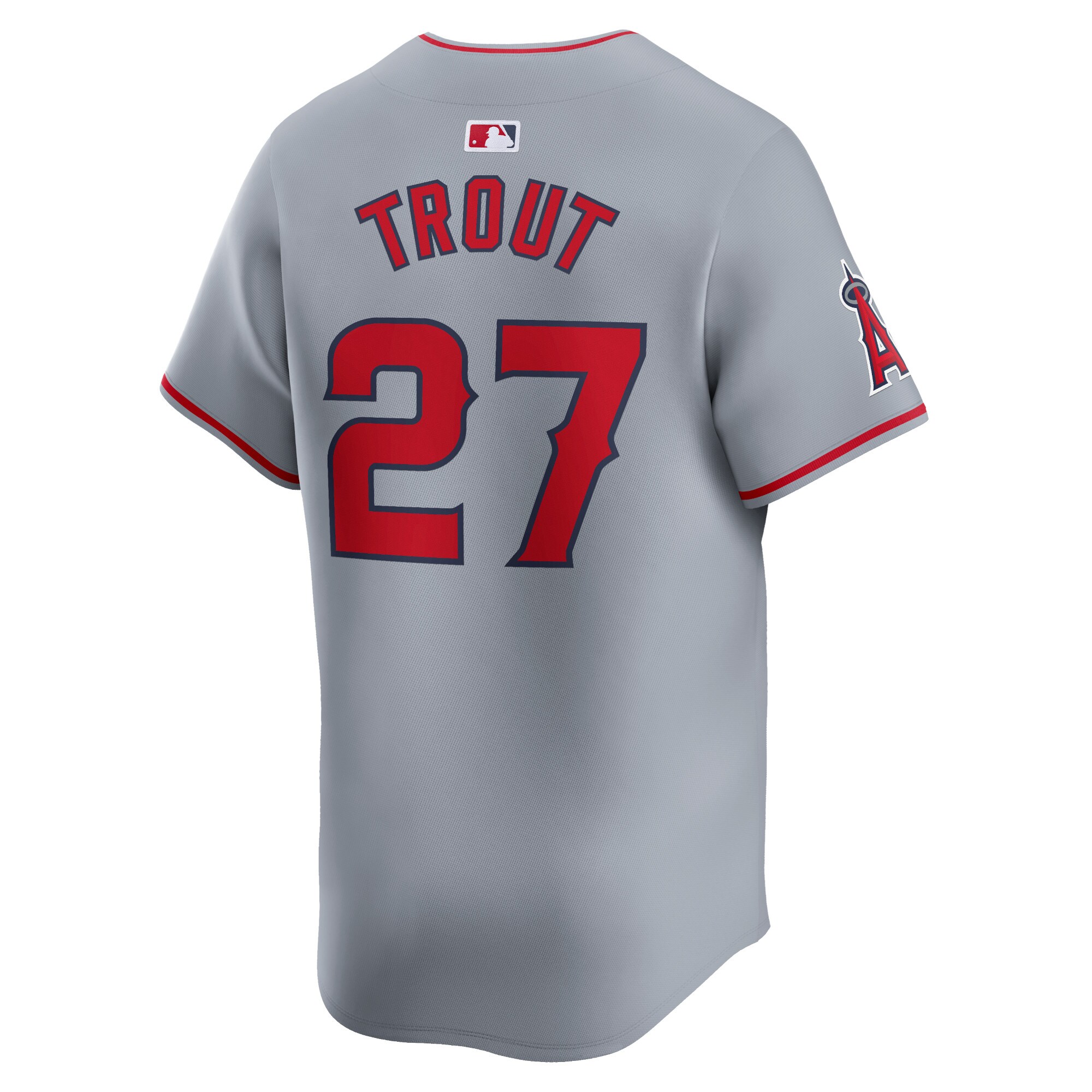 Mike Trout Los Angeles Angels  Away Limited Player Jersey - Gray
