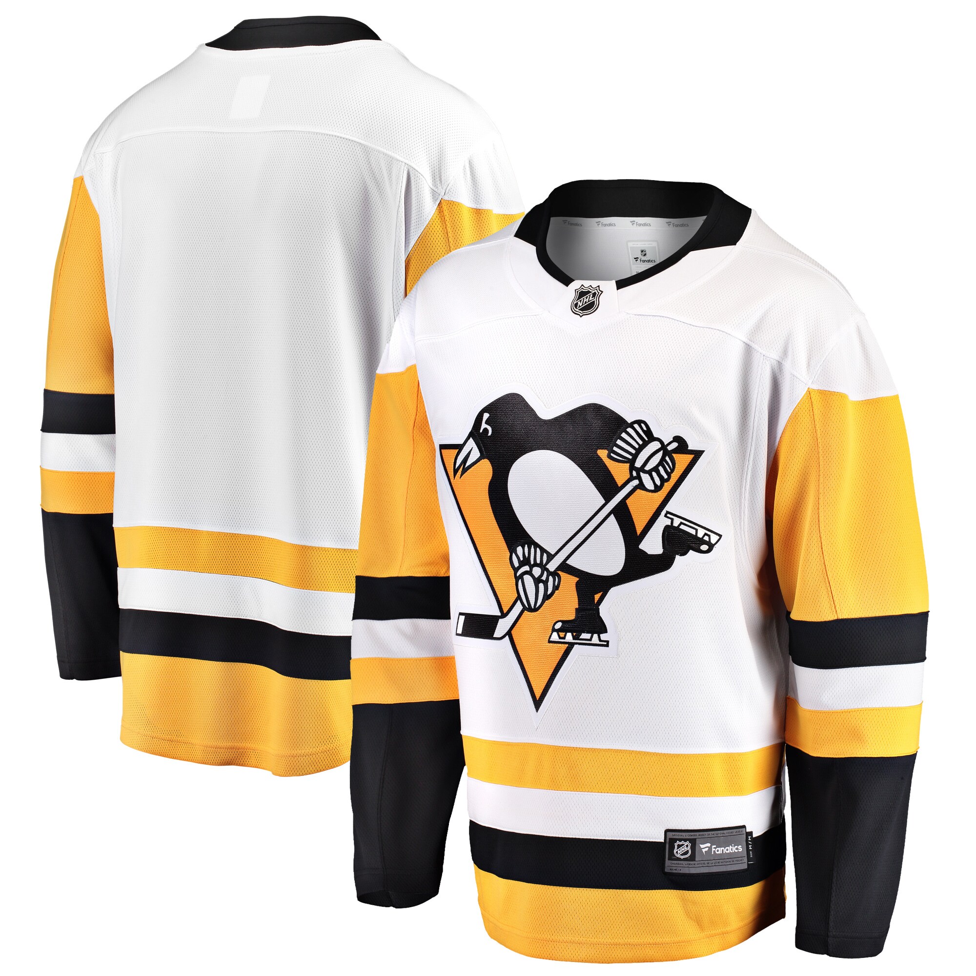 Pittsburgh Penguins Fanatics Breakaway Away Jersey - White