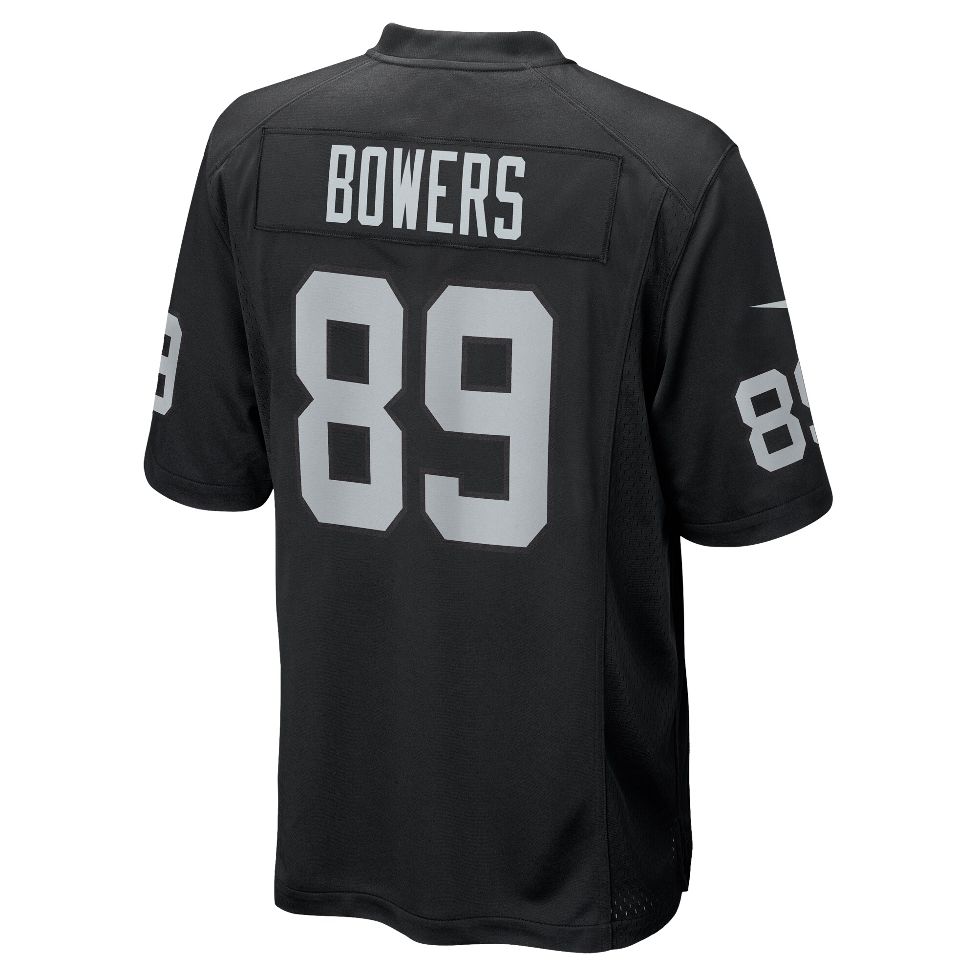 Brock Bowers Las Vegas Raiders  2024 NFL Draft First Round Pick Player Game Jersey - Black