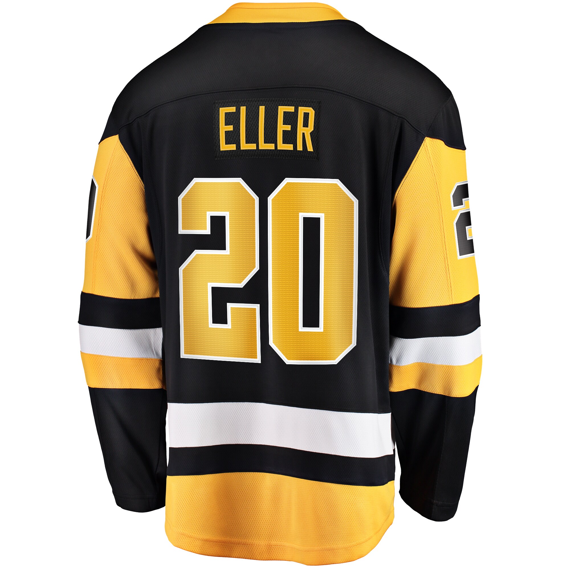 Lars Eller Pittsburgh Penguins Fanatics Home Breakaway Jersey - Black