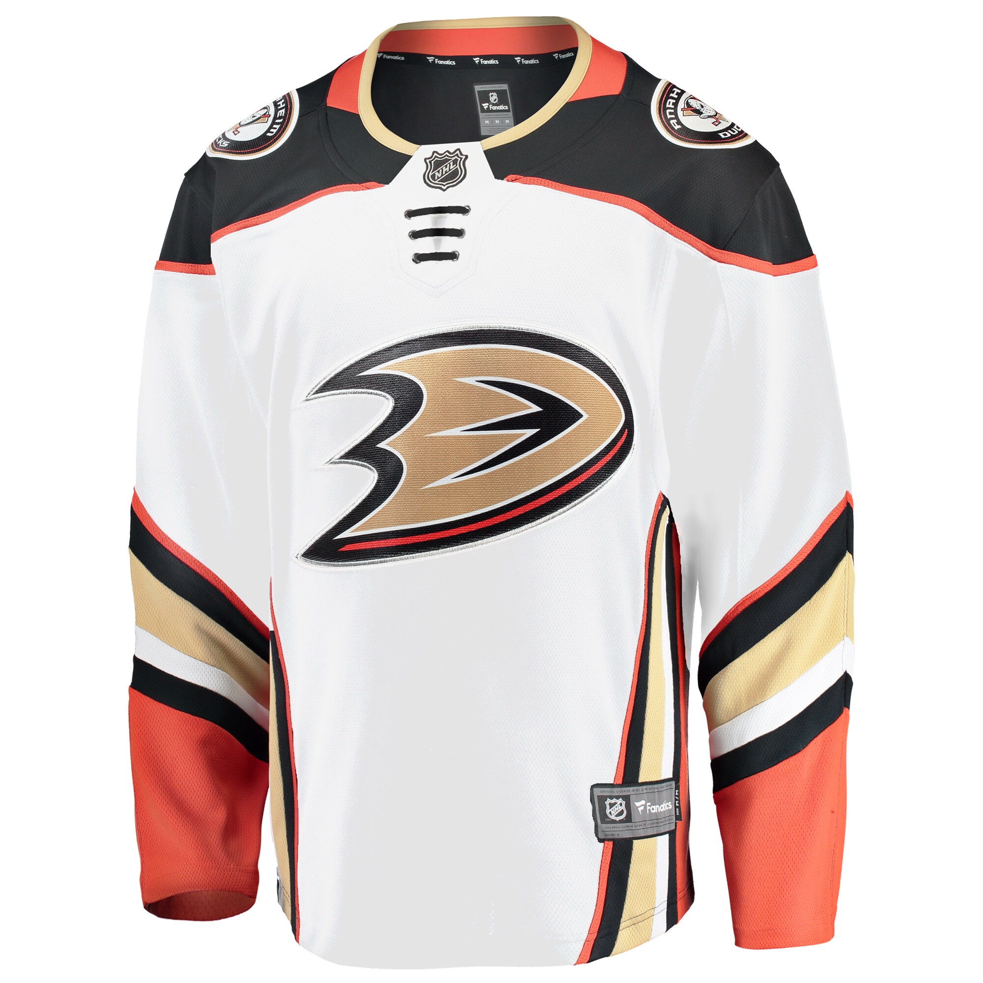 Anaheim Ducks Fanatics Breakaway Away Jersey - White
