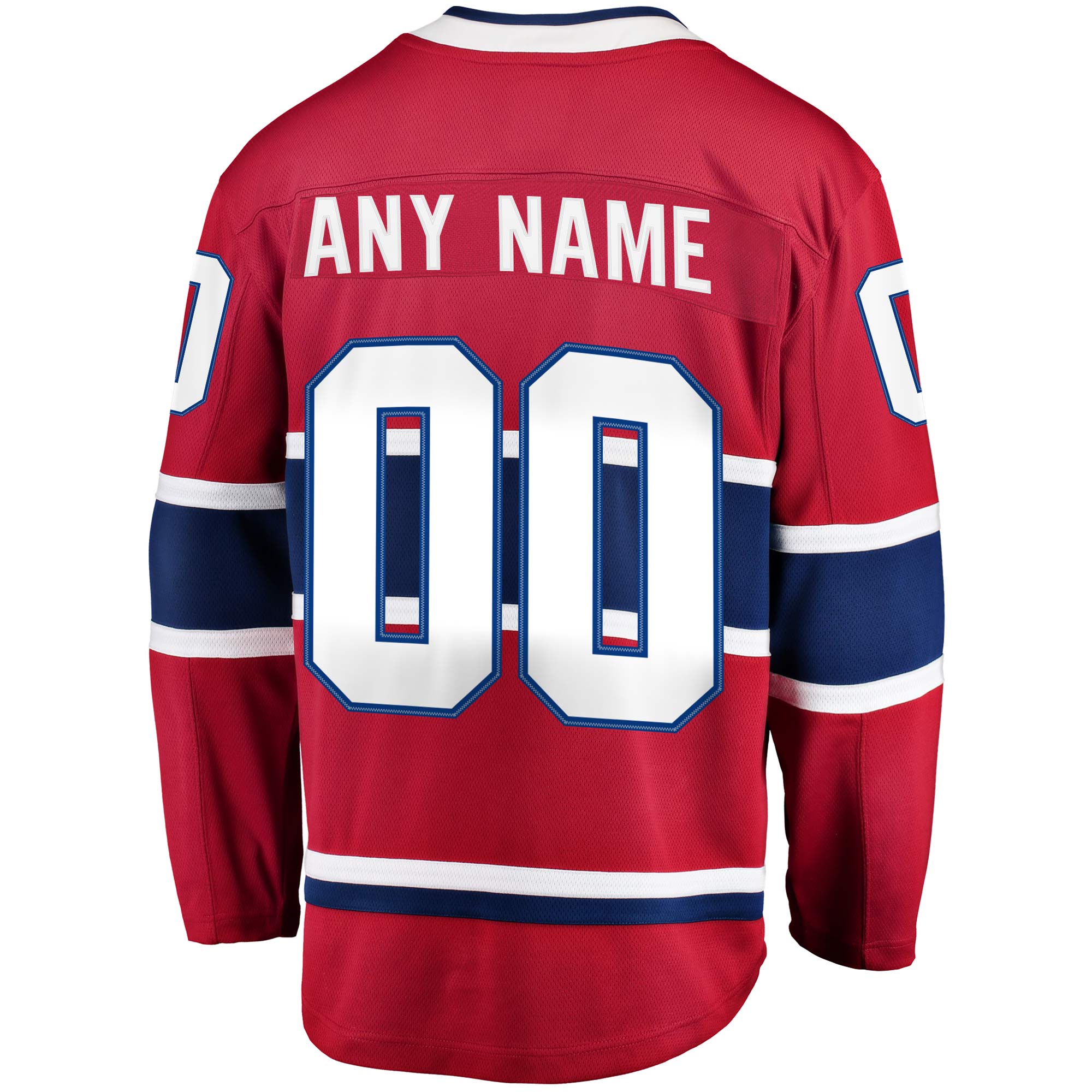 Montreal Canadiens Fanatics Home Breakaway Custom Jersey - Red