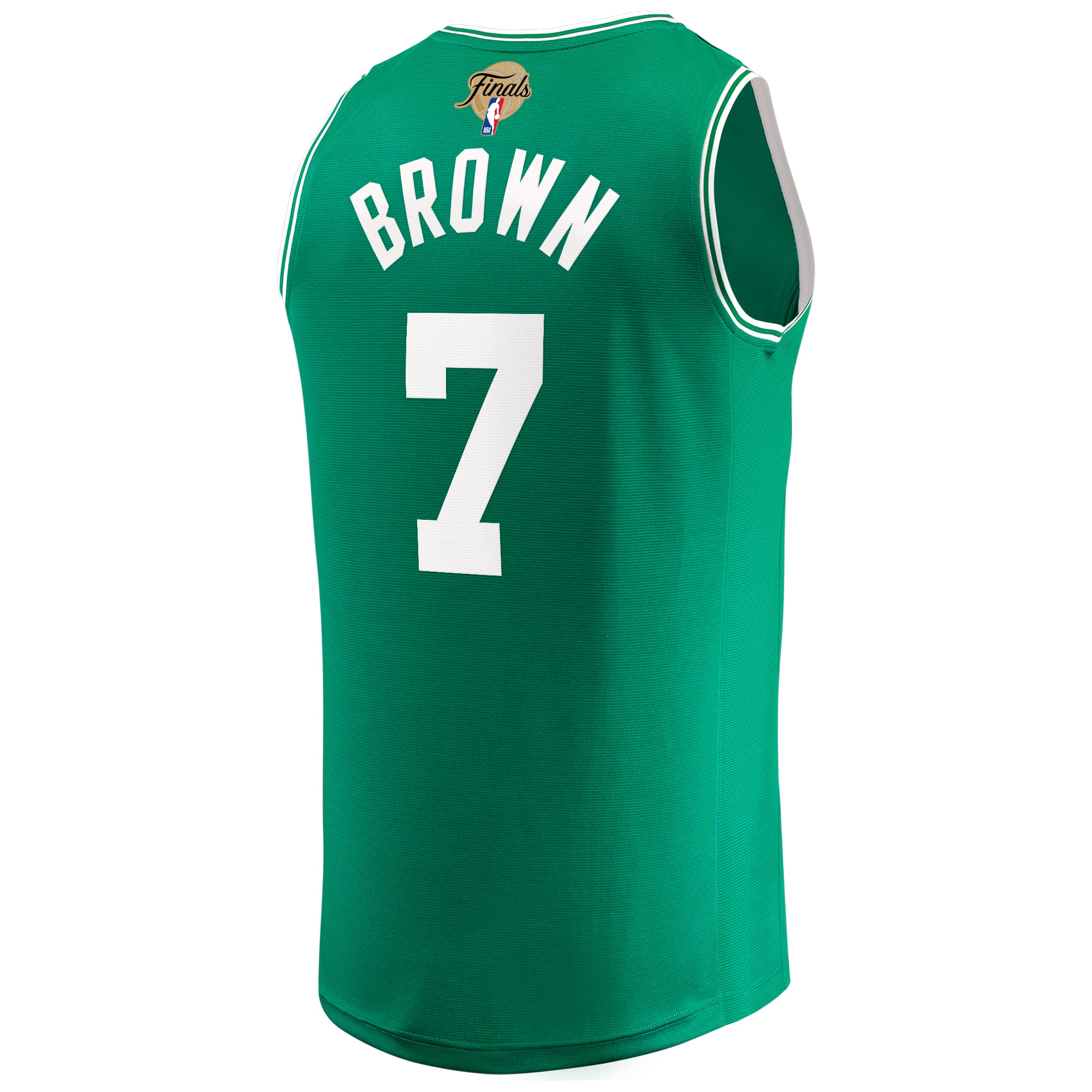 Jaylen Brown Boston Celtics Fanatics Youth 2024 NBA Finals Fast Break Replica Player Jersey - Icon Edition - Kelly Green