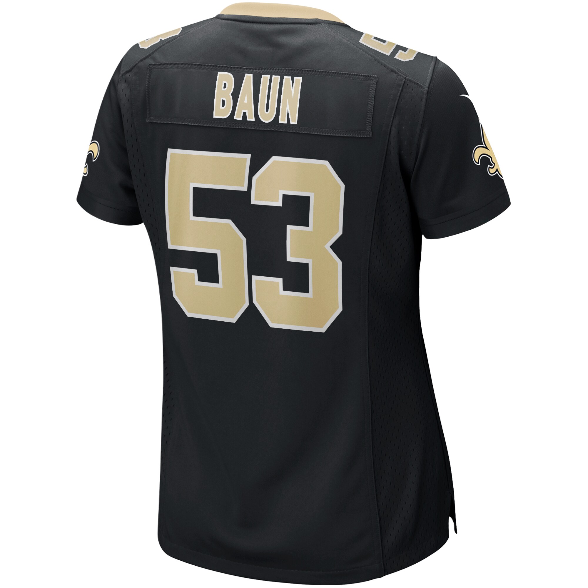 Zack Baun New Orleans Saints  Women's Game Jersey - Black