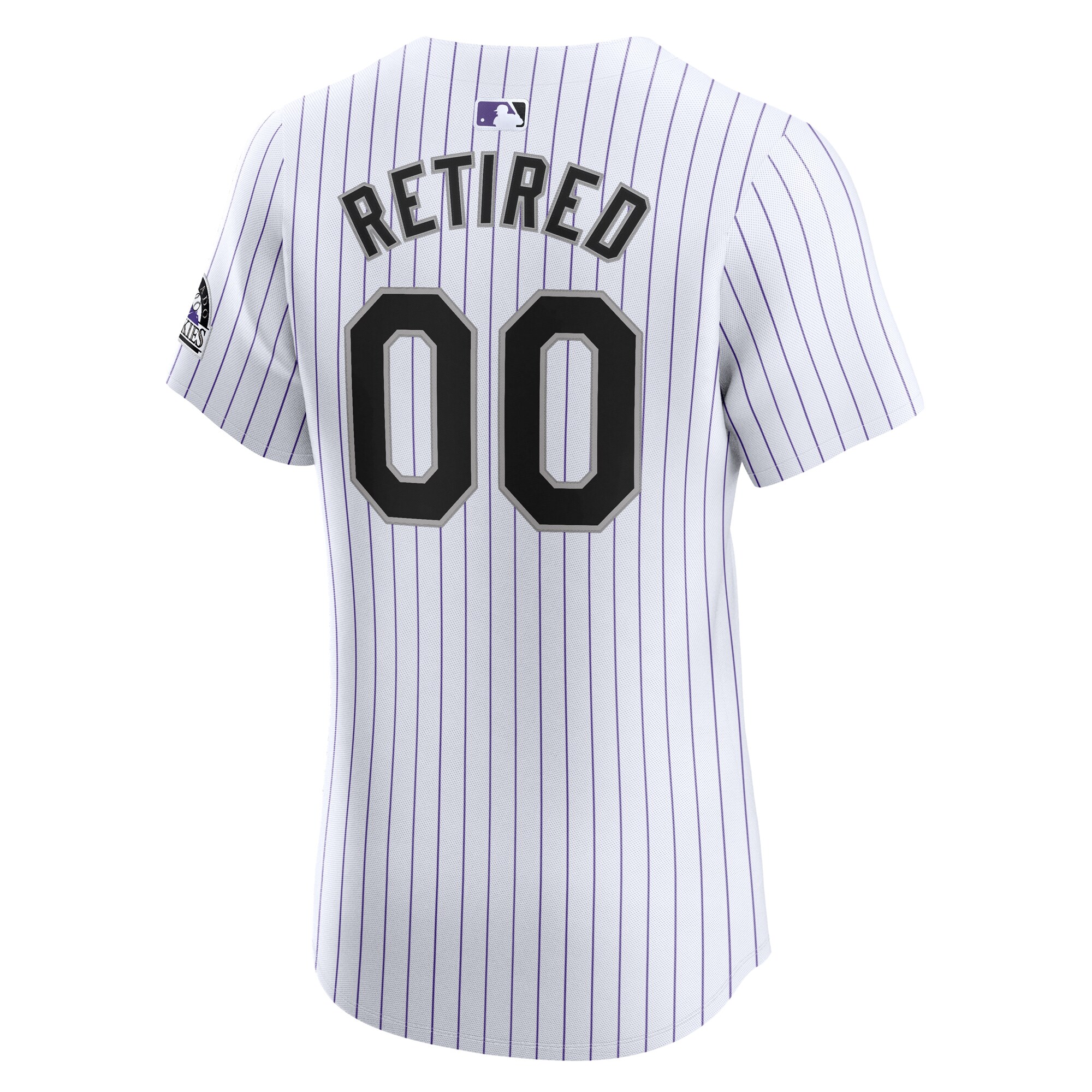 Colorado Rockies  Home Elite Pick-A-Player Retired Roster Jersey - White