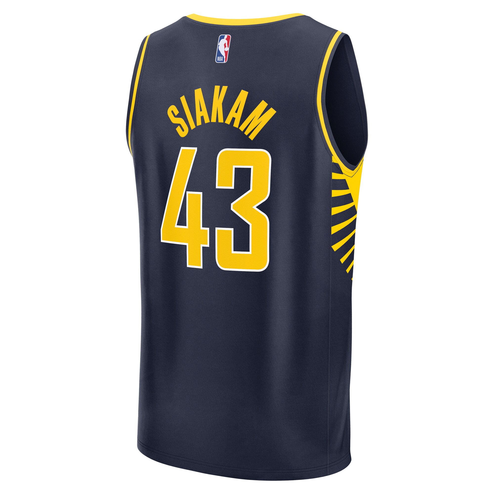 Pascal Siakam Indiana Pacers Fanatics Youth Fast Break Player Jersey - Icon Edition - Navy