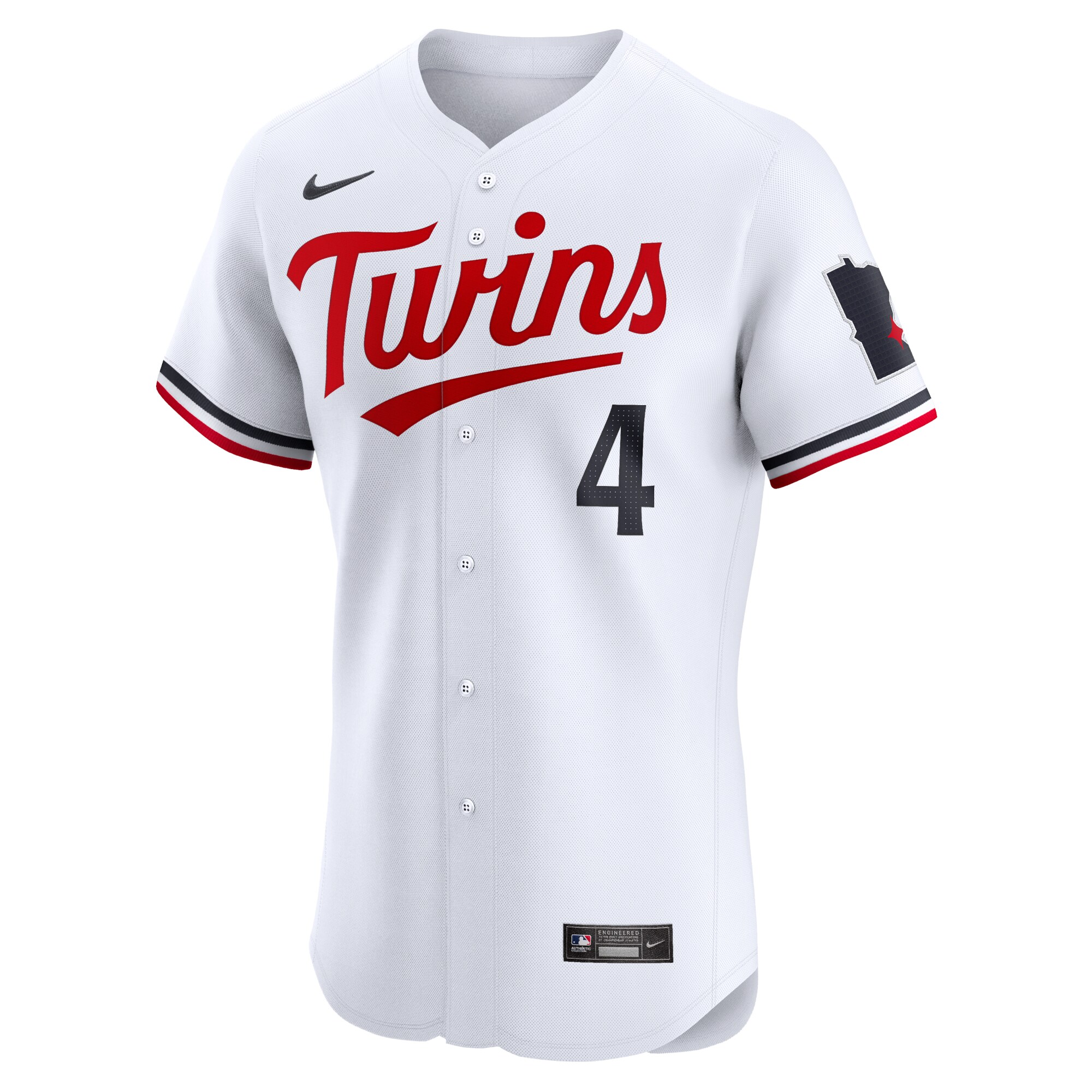 Carlos Correa Minnesota Twins  Home Elite Jersey - White