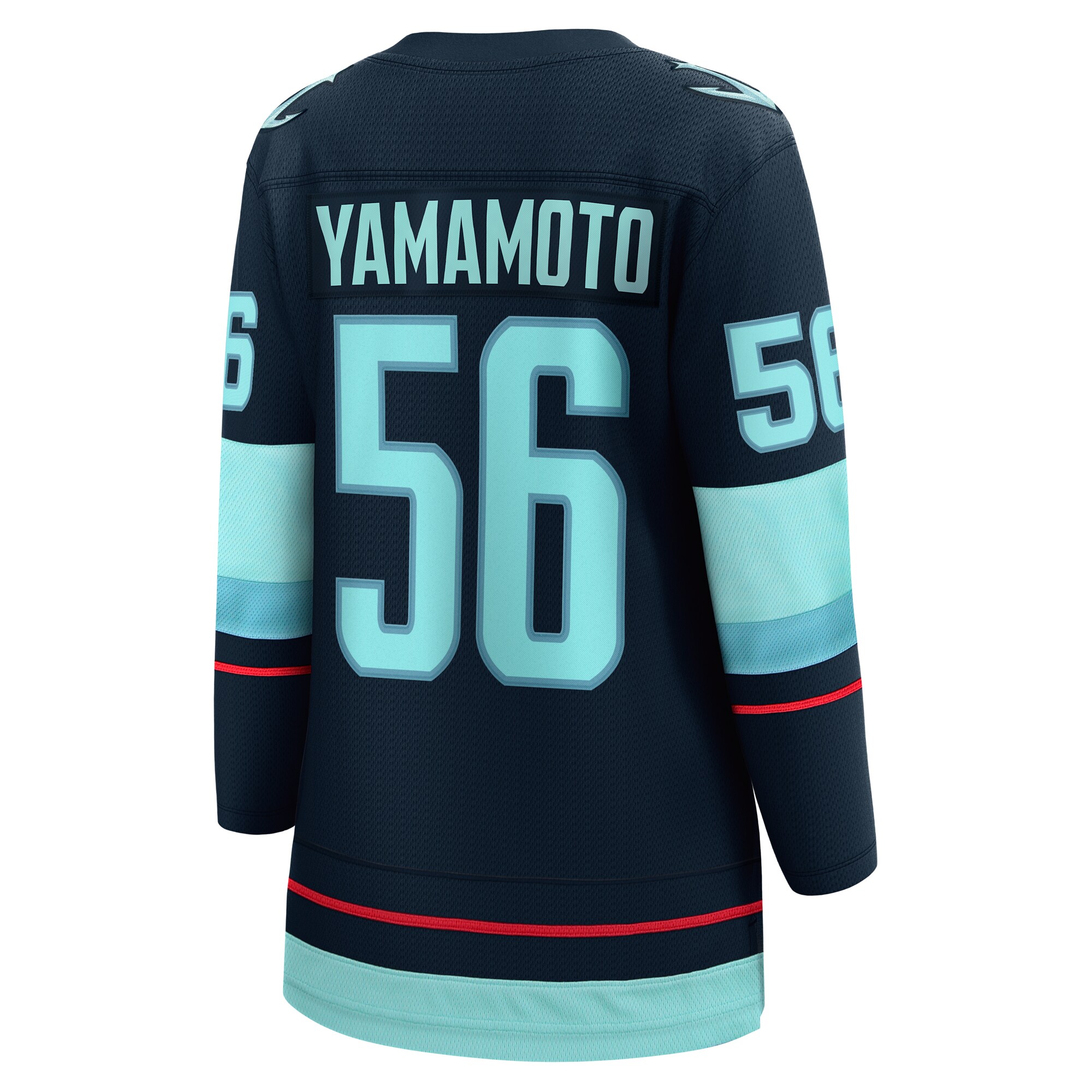Kailer Yamamoto  Fanatics Women's Home Breakaway Player Jersey - Deep Sea Blue