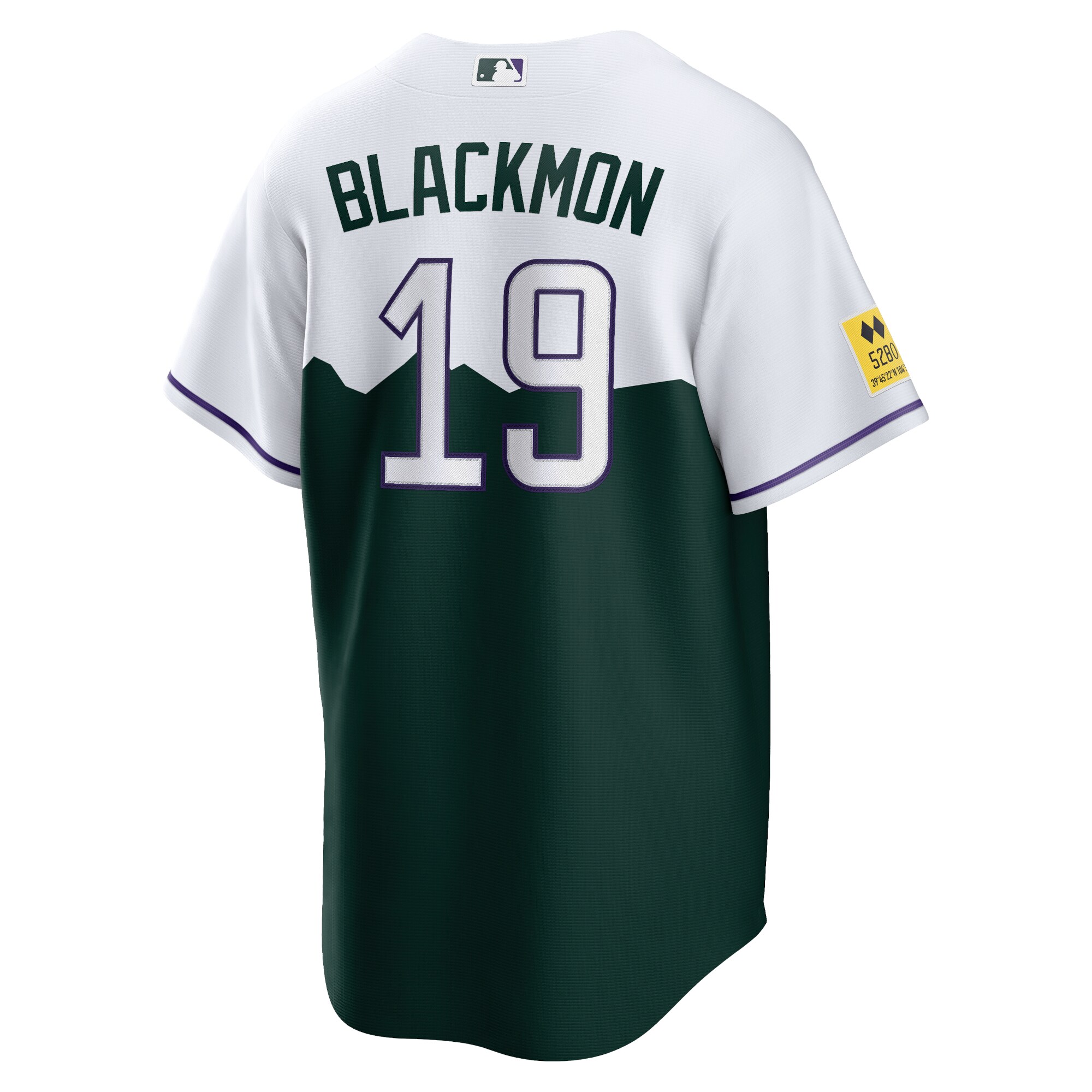 Charlie Blackmon Colorado Rockies  City Connect Replica Player Jersey - White\/Forest Green