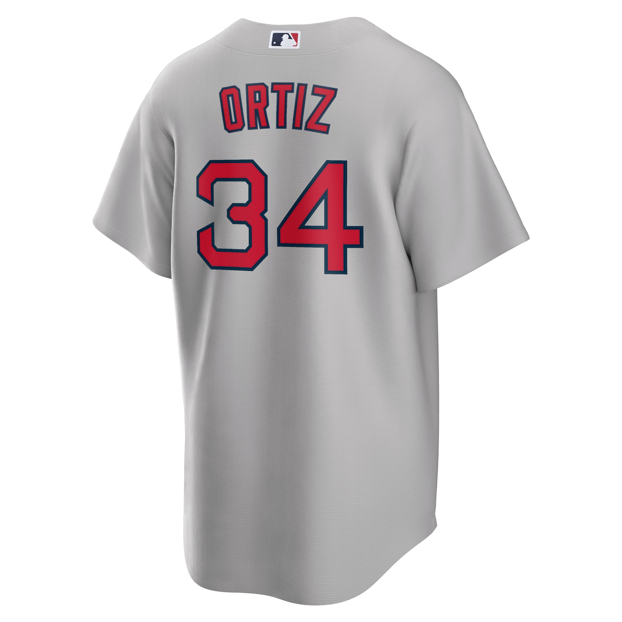 David Ortiz Boston Red Sox  Road Replica Player Jersey - Gray