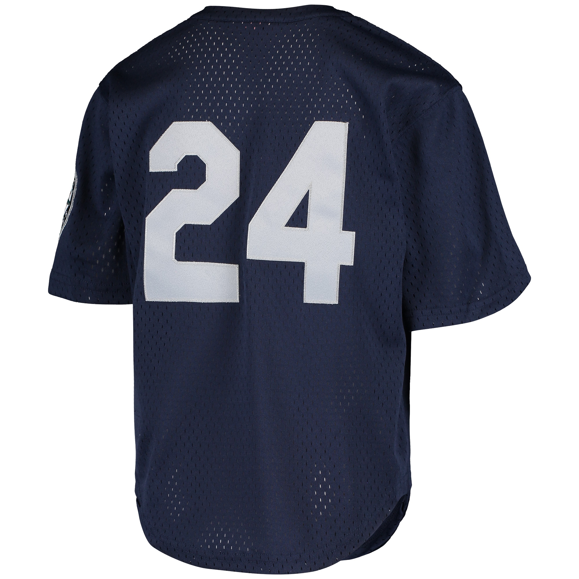 Ken Griffey Jr. Seattle Mariners Mitchell & Ness Youth Cooperstown Collection Mesh Batting Practice Jersey - Navy