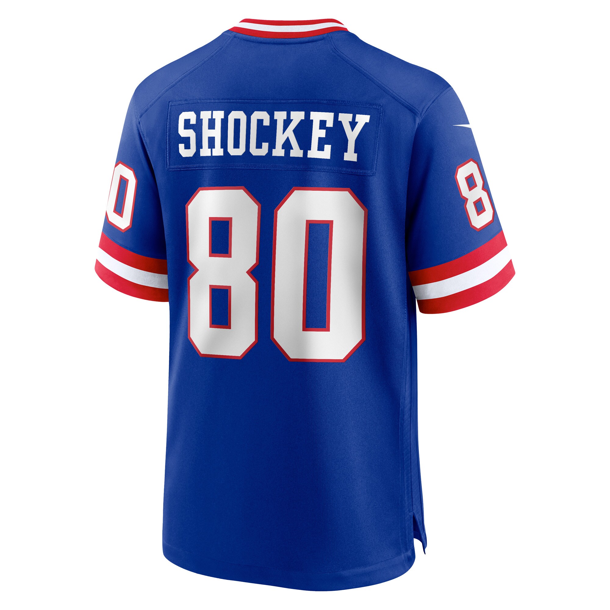 Jeremy Shockey New York Giants  Classic Retired Player Game Jersey - Royal