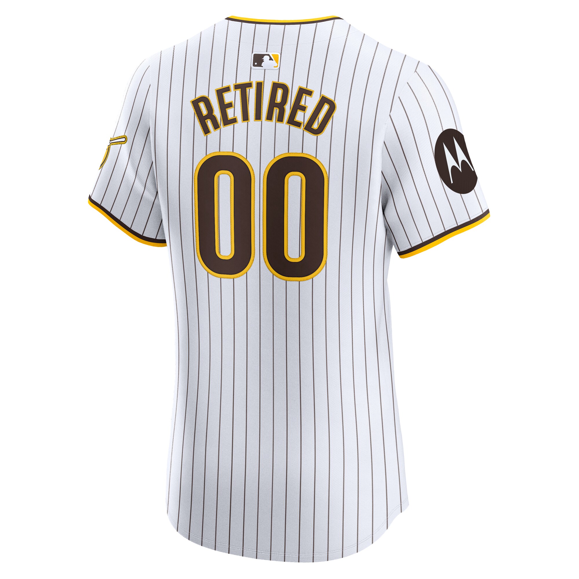 San Diego Padres  Home Elite Pick-A-Player Retired Roster Patch Jersey - White