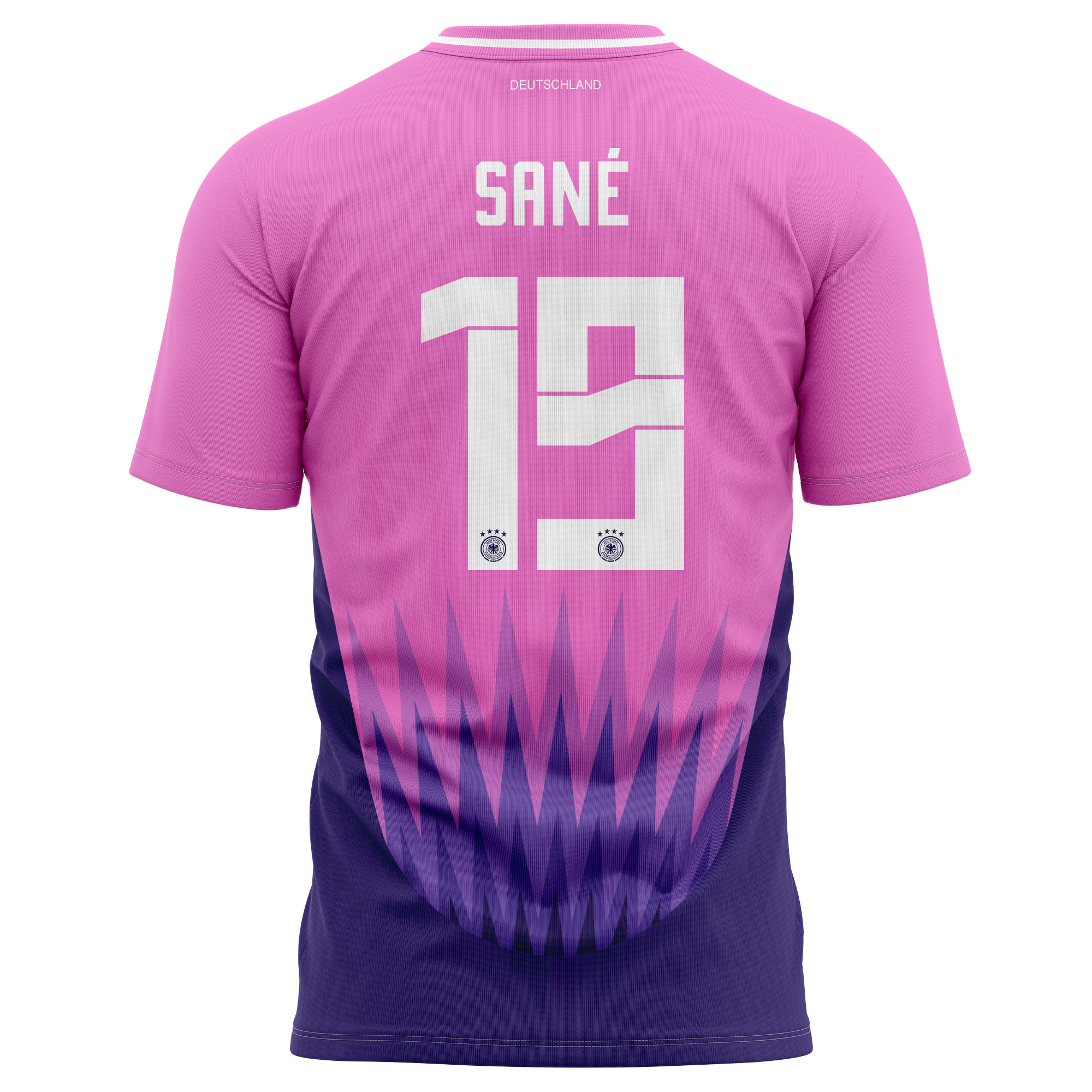 Leroy Sané 19 Germany National Team 2024 Away Kits AOP T-shirt - Purple