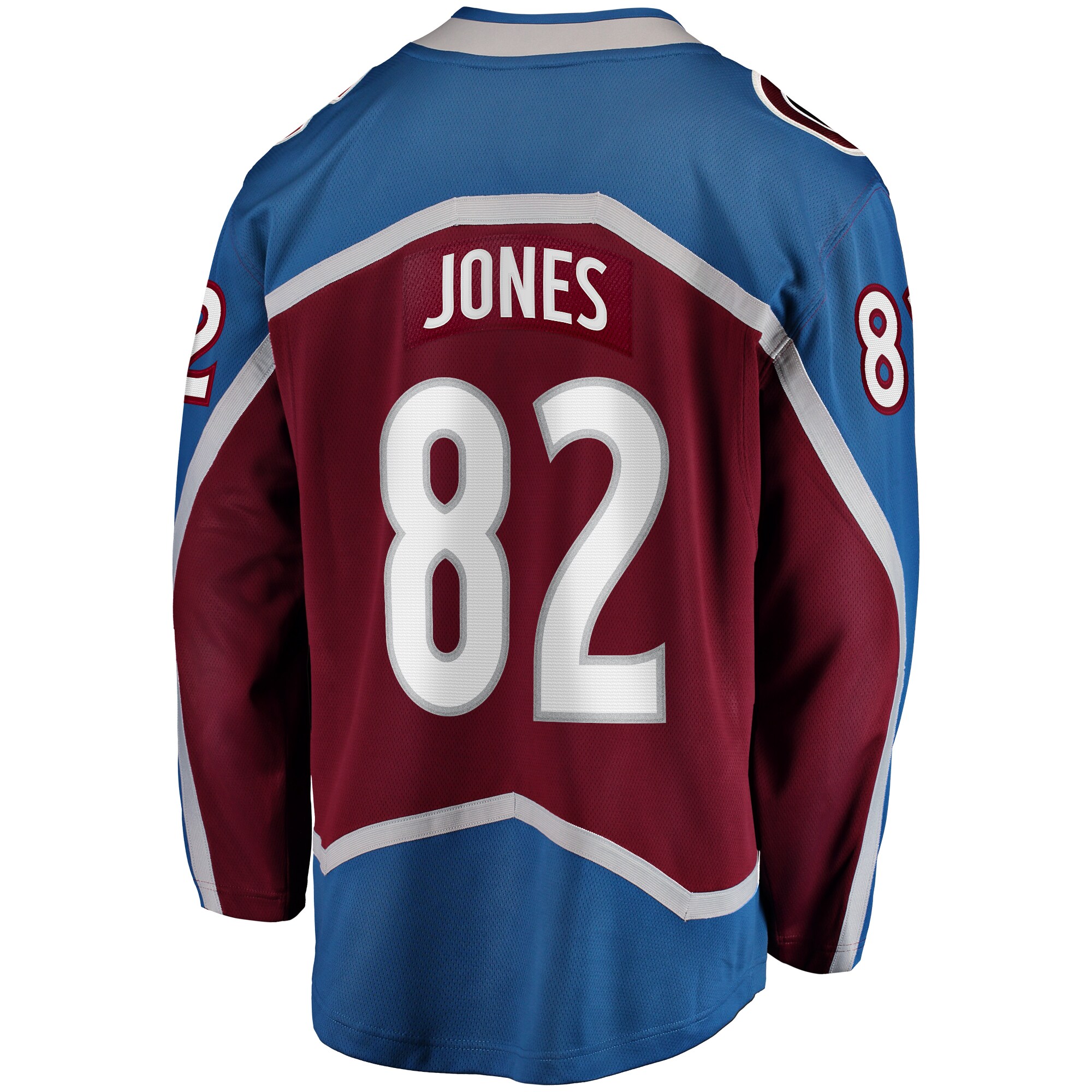 Caleb Jones Colorado Avalanche Fanatics Home Premier Breakaway Player Jersey - Maroon