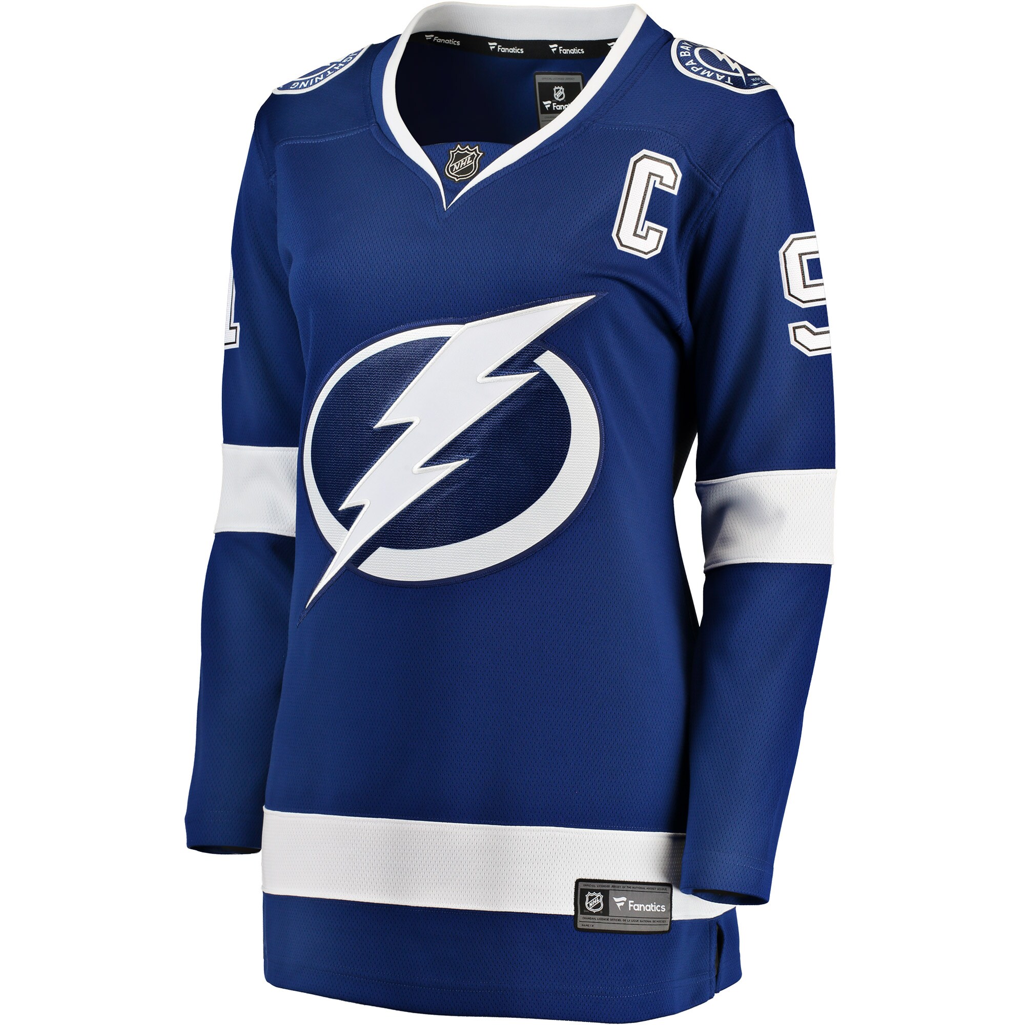 Steven Stamkos Tampa Bay Lightning Fanatics Women's Home Breakaway Player Jersey - Blue