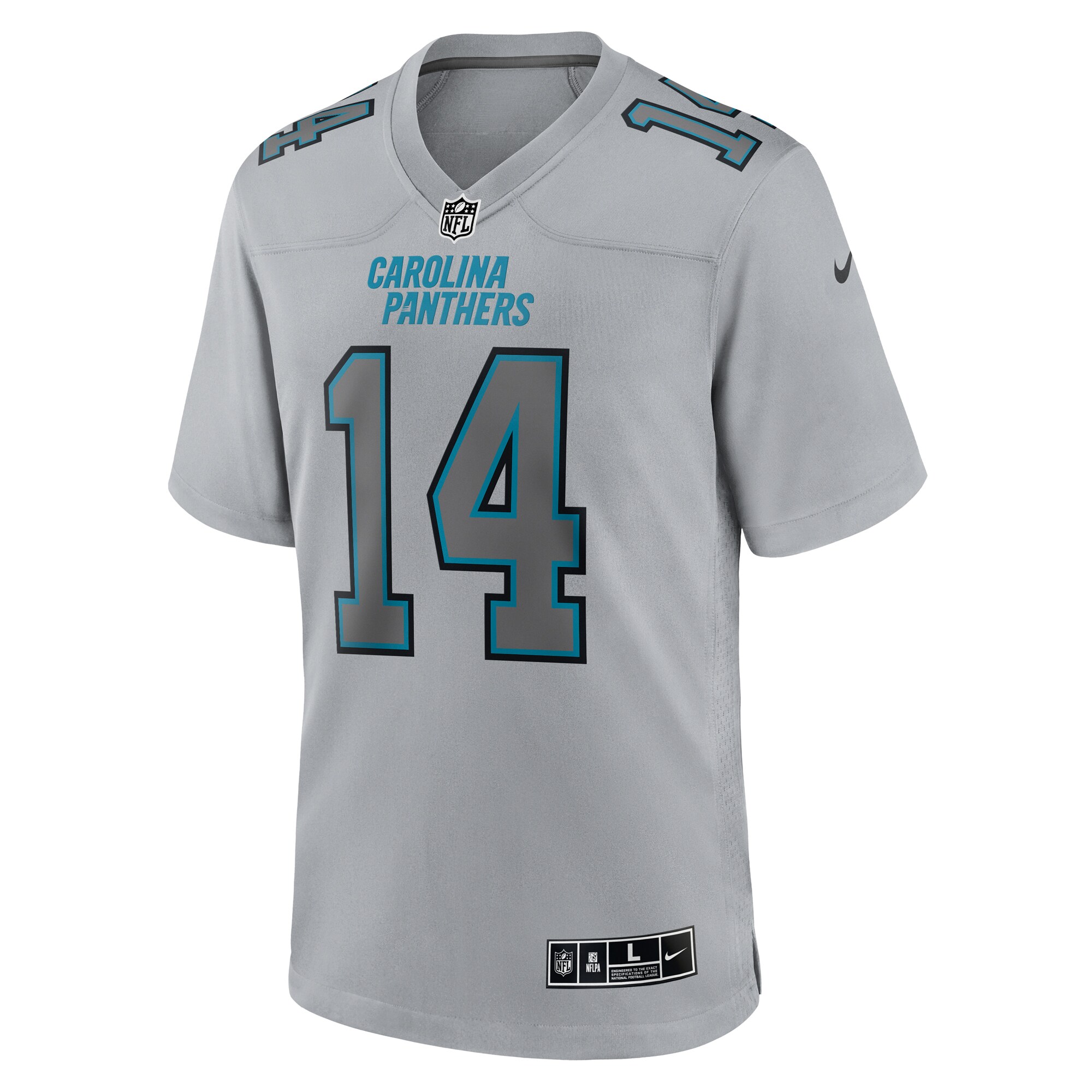 Sam Darnold Carolina Panthers  Atmosphere Fashion Game Jersey - Gray