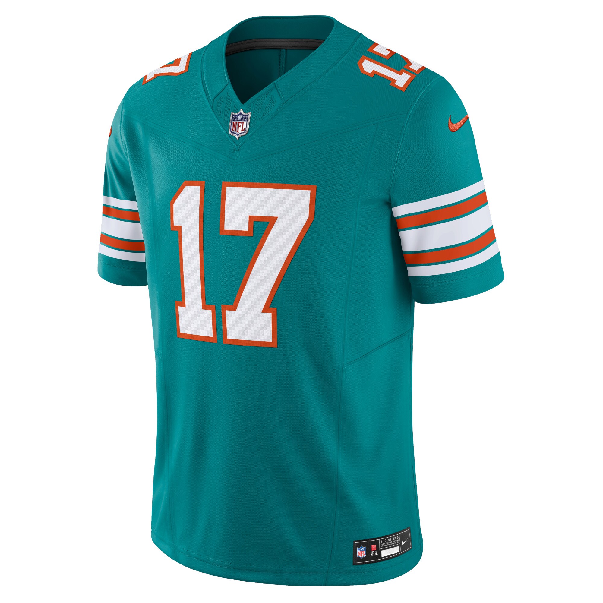 Jaylen Waddle Miami Dolphins  Vapor F.U.S.E. Limited Jersey - Aqua
