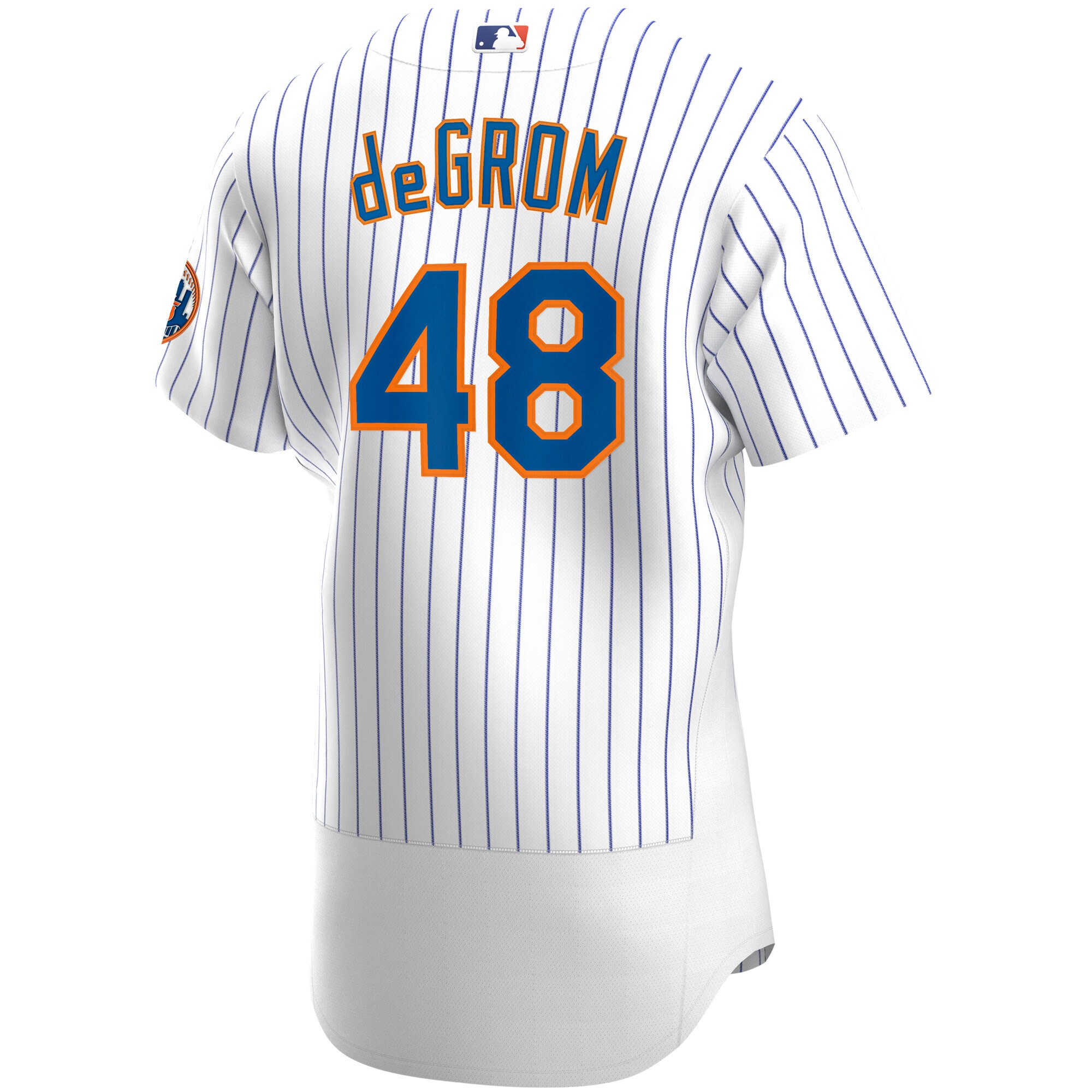 Jacob deGrom New York Mets  Home Authentic Player Jersey - White