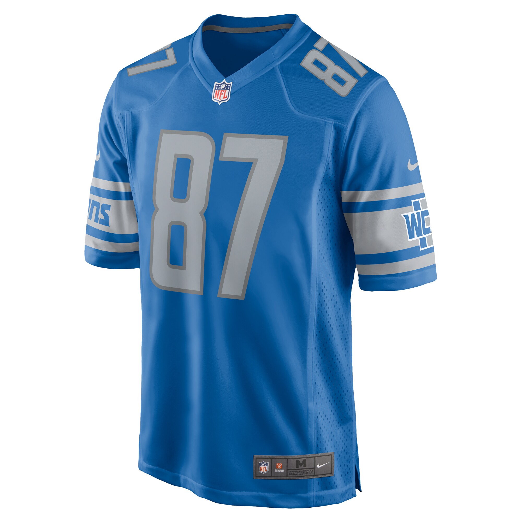 Sam LaPorta Detroit Lions  Team Game Jersey - Blue