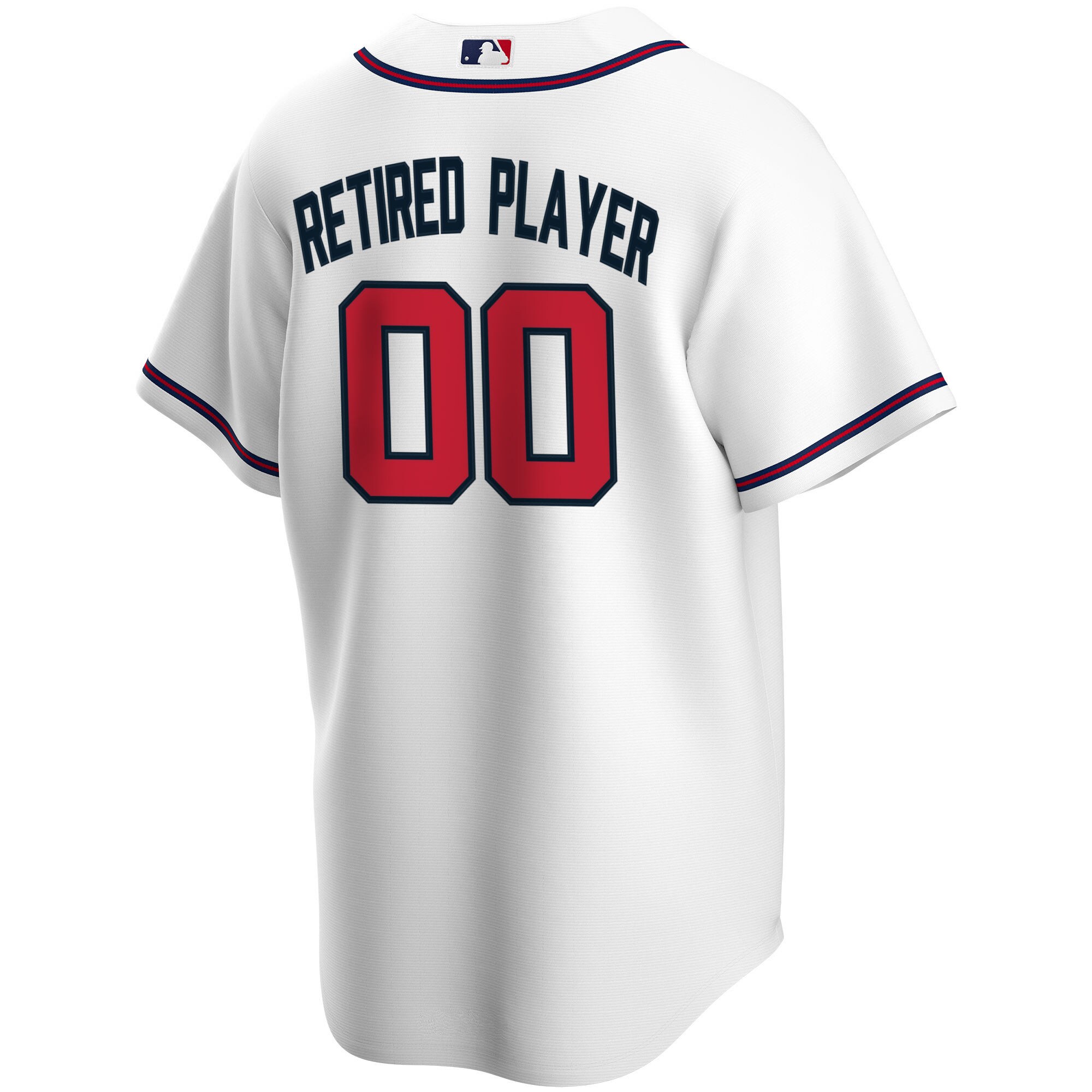 Atlanta Braves  Home Pick-A-Player Retired Roster Replica Jersey - White