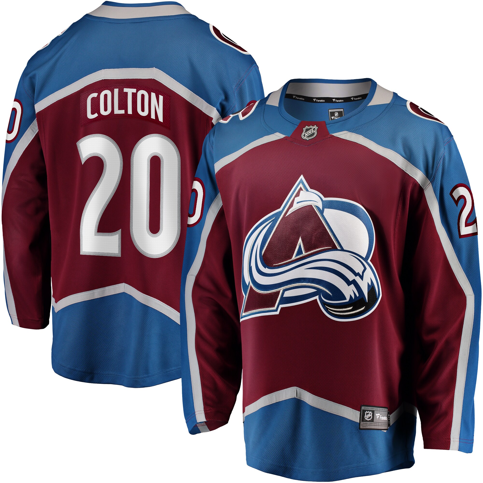 Ross Colton Colorado Avalanche Fanatics Home Breakaway Jersey - Maroon