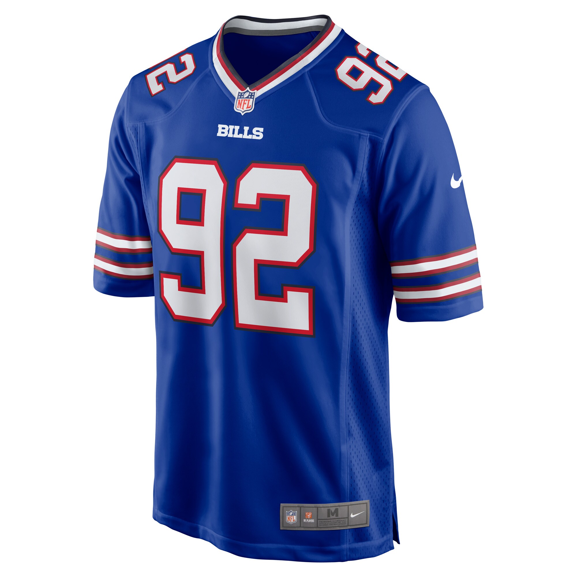 DaQuan Jones Buffalo Bills  Game Player Jersey - Royal
