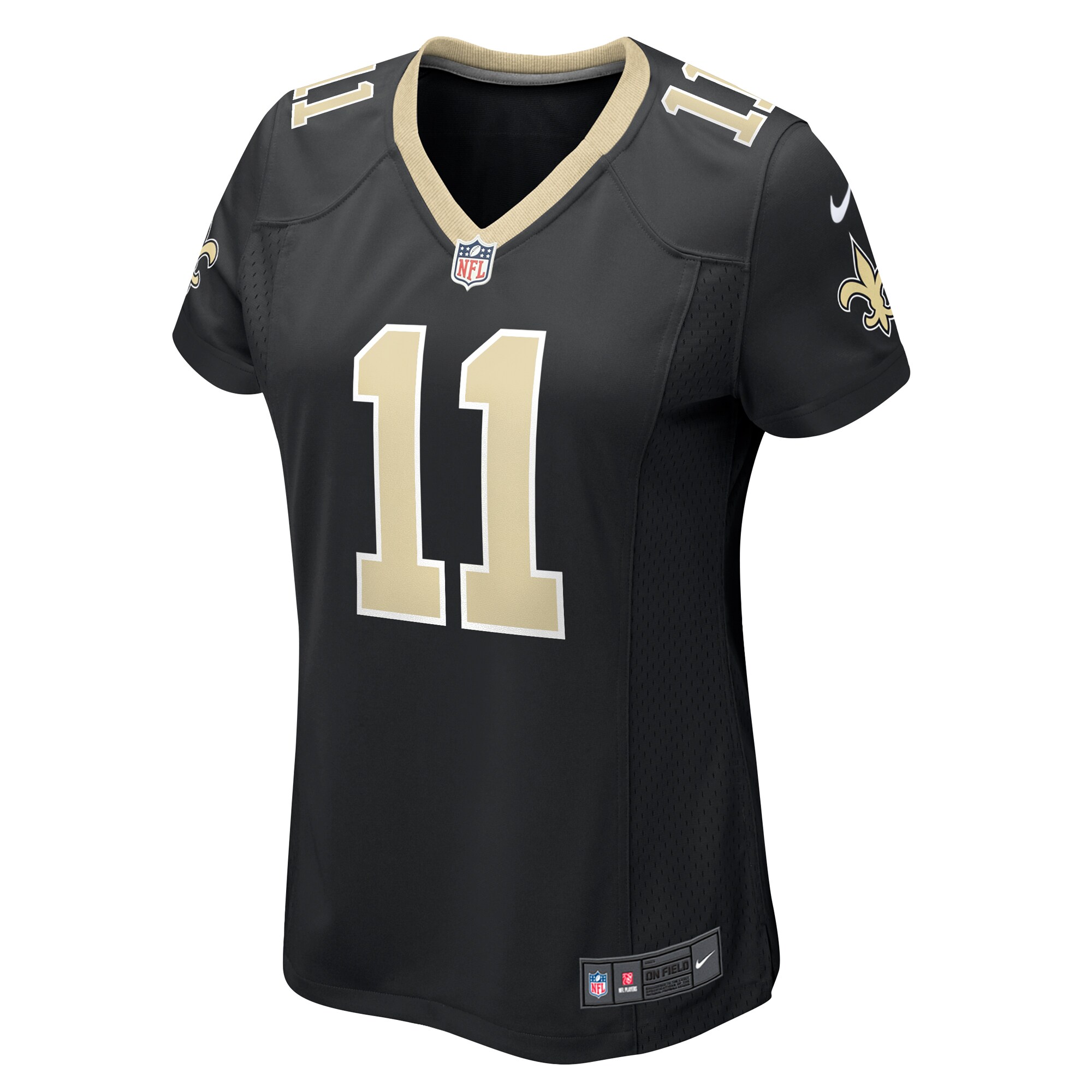 Cameron Dantzler Sr New Orleans Saints  Women's  Game Jersey -  Black