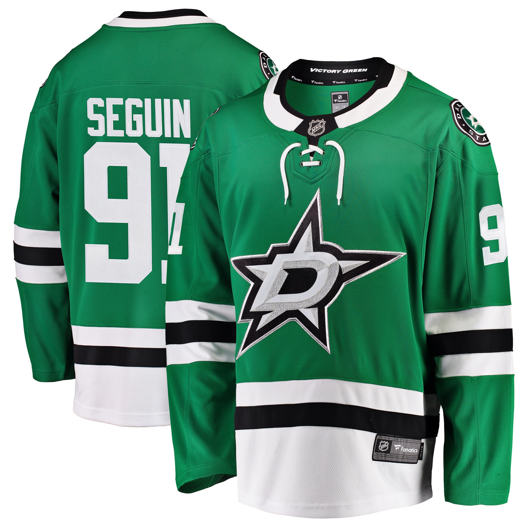 Tyler Seguin Dallas Stars Fanatics Breakaway Home Jersey - Kelly Green